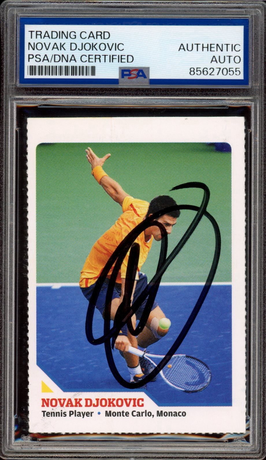 2010 SI For Kids #461 Novak Djokovic Signed Tennis Rookie Card PSA/DNA AUTO RC