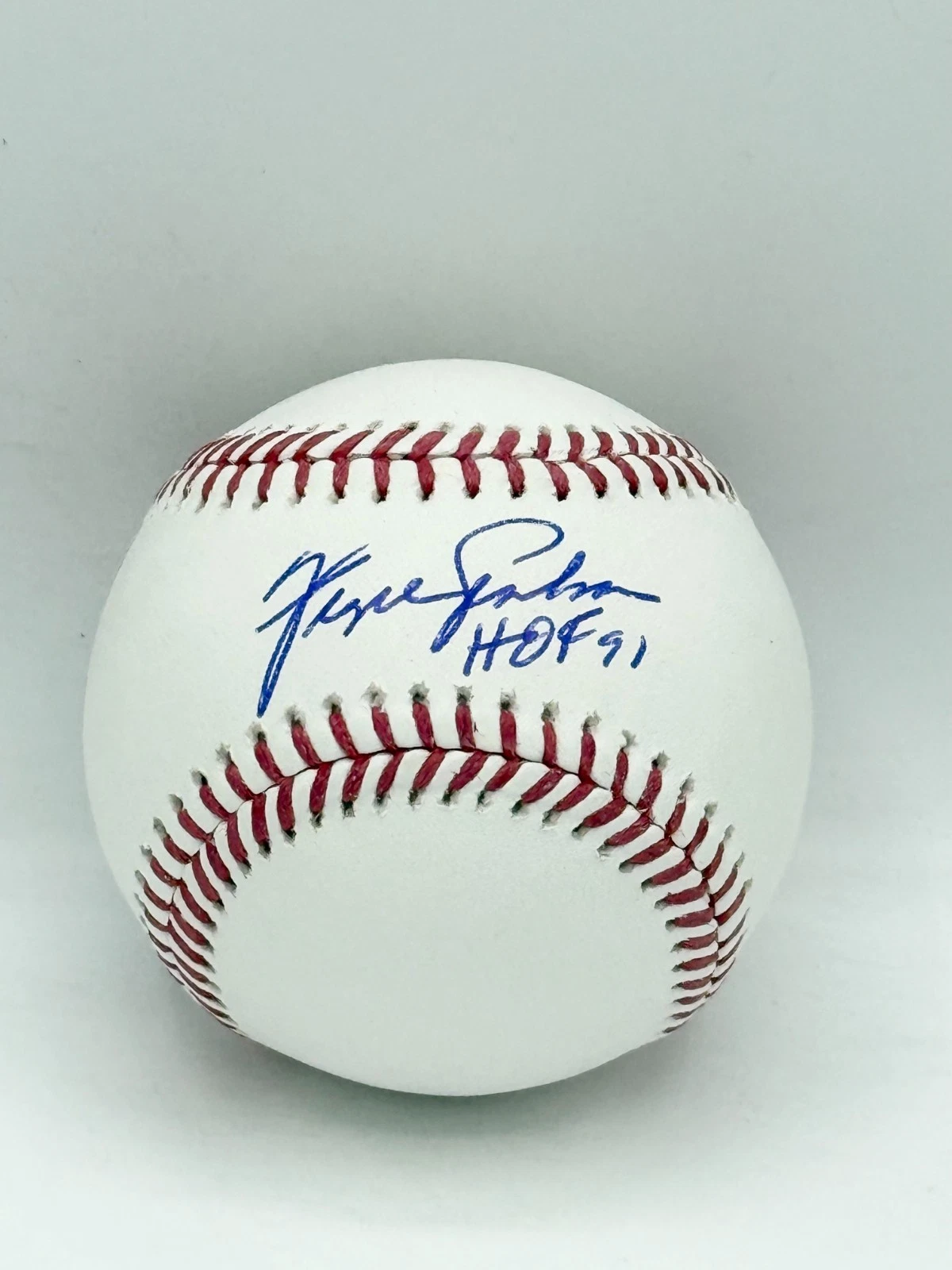 Fergie Jenkins Chicago Cubs signed MLB Baseball Ball W/ HOF Inscrip JSA Witness