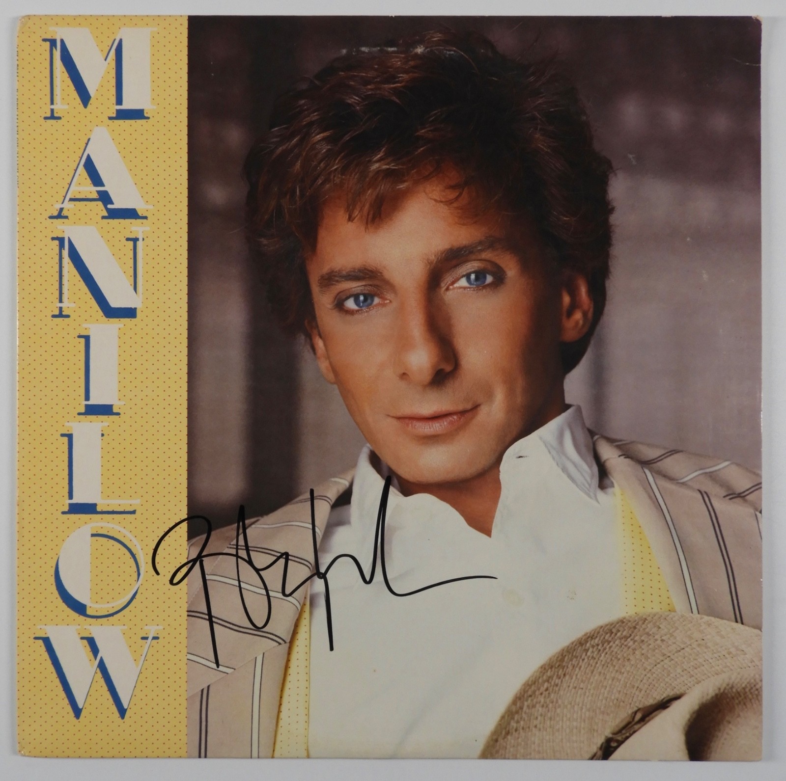 Barry Manilow JSA Signed Autograph Album Record Vinyl