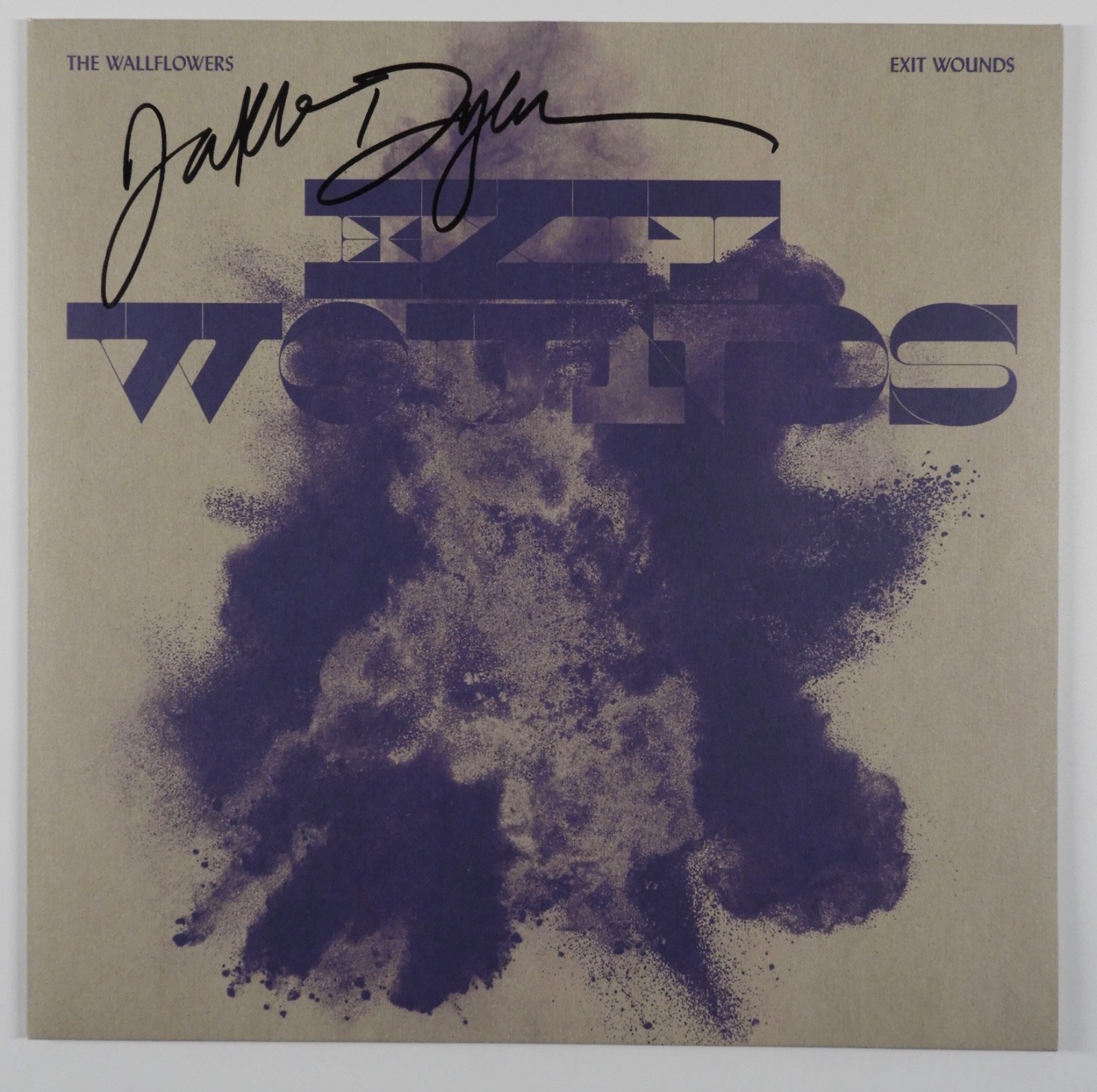 The Wallflowers Jacob Dylan JSA Signed Autograph Album Record Vinyl