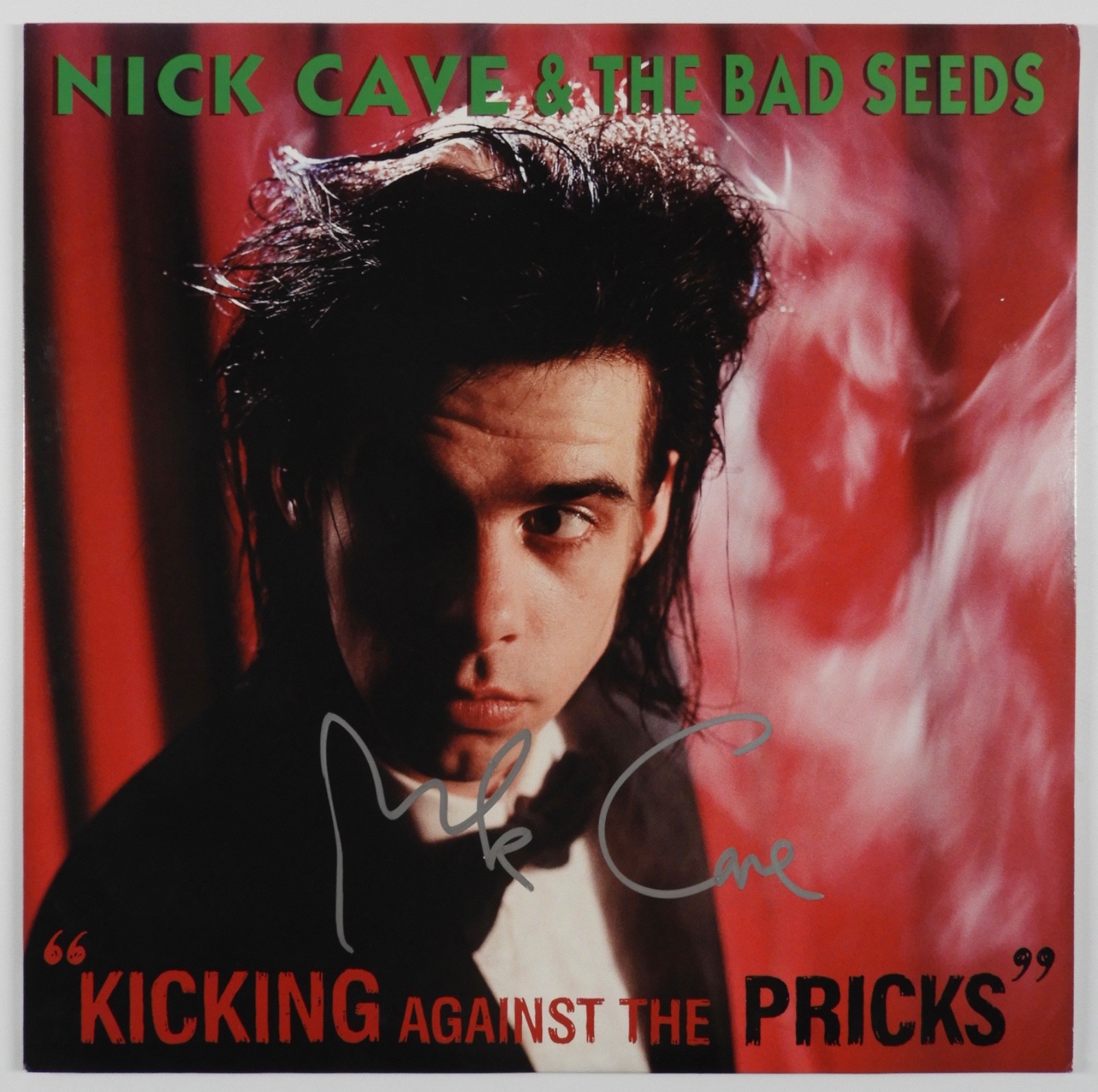 Nick Cave JSA Signed Autograph Record Album Vinyl Kicking Against The Pricks