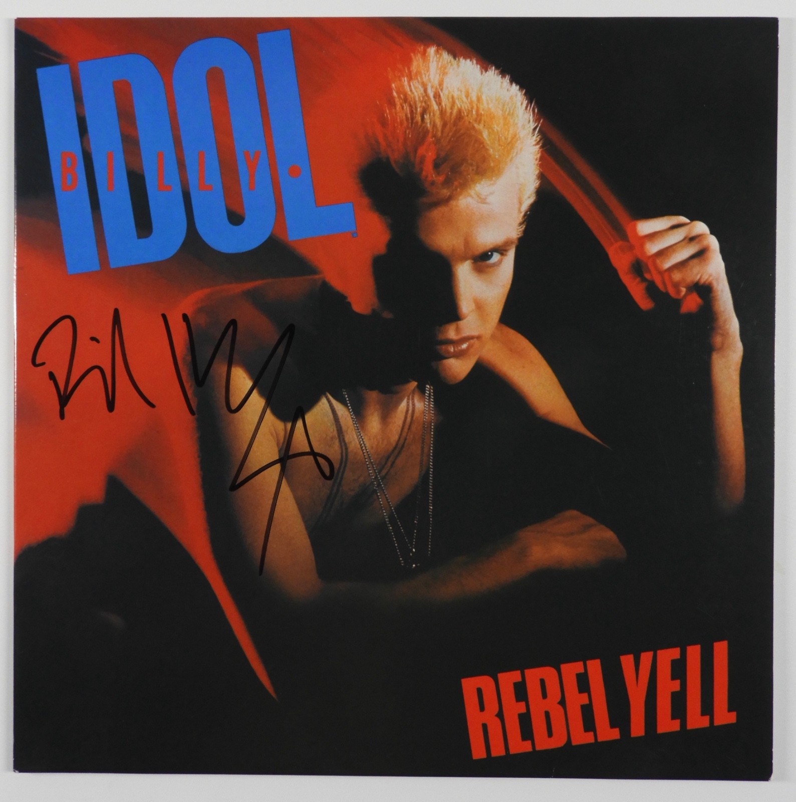 Billy Idol JSA Signed Autograph Album Record Vinyl Rebel Yell