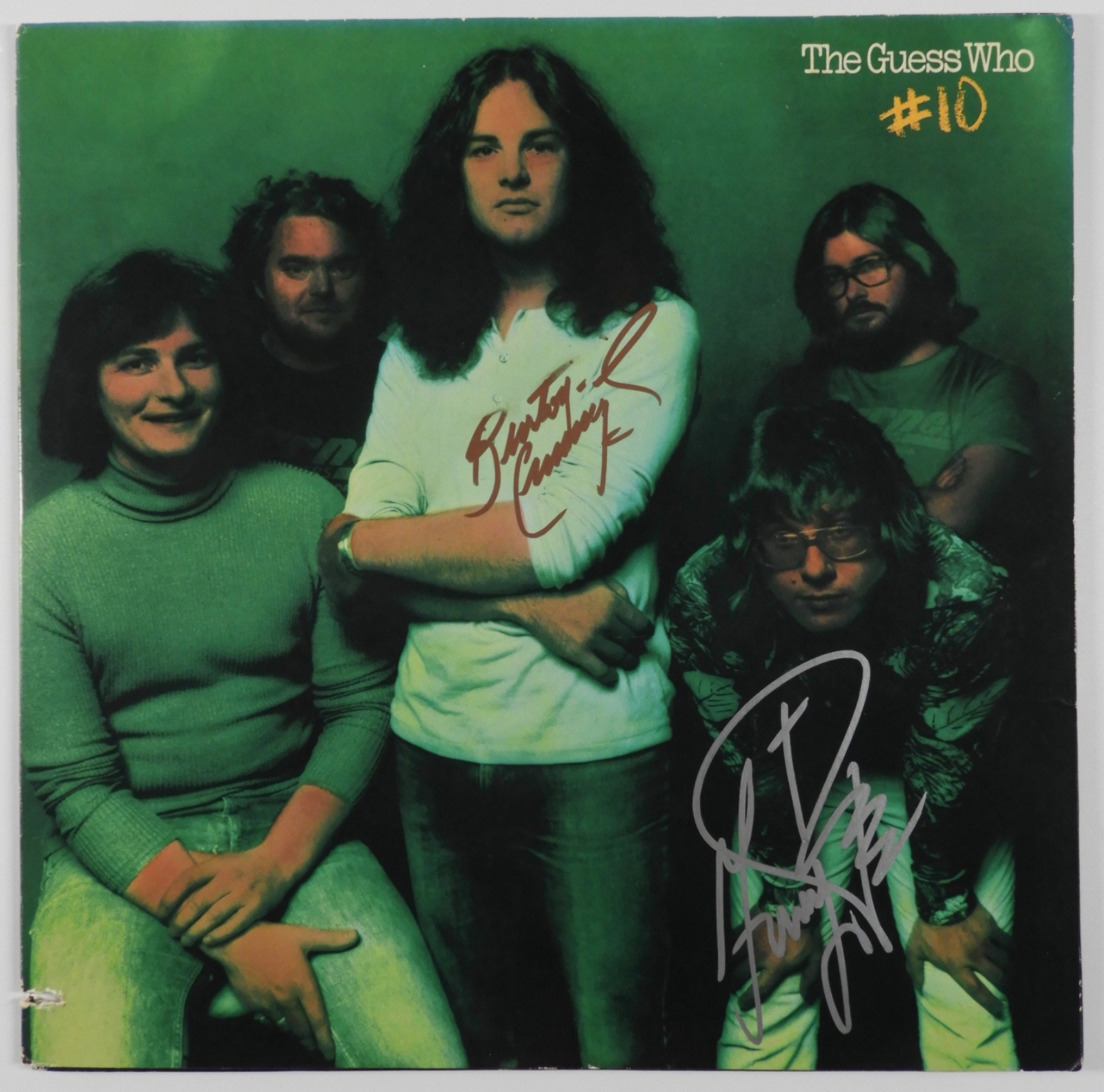 The Guess Who Burton Cummings + JSA Signed Autograph Record Album Vinyl