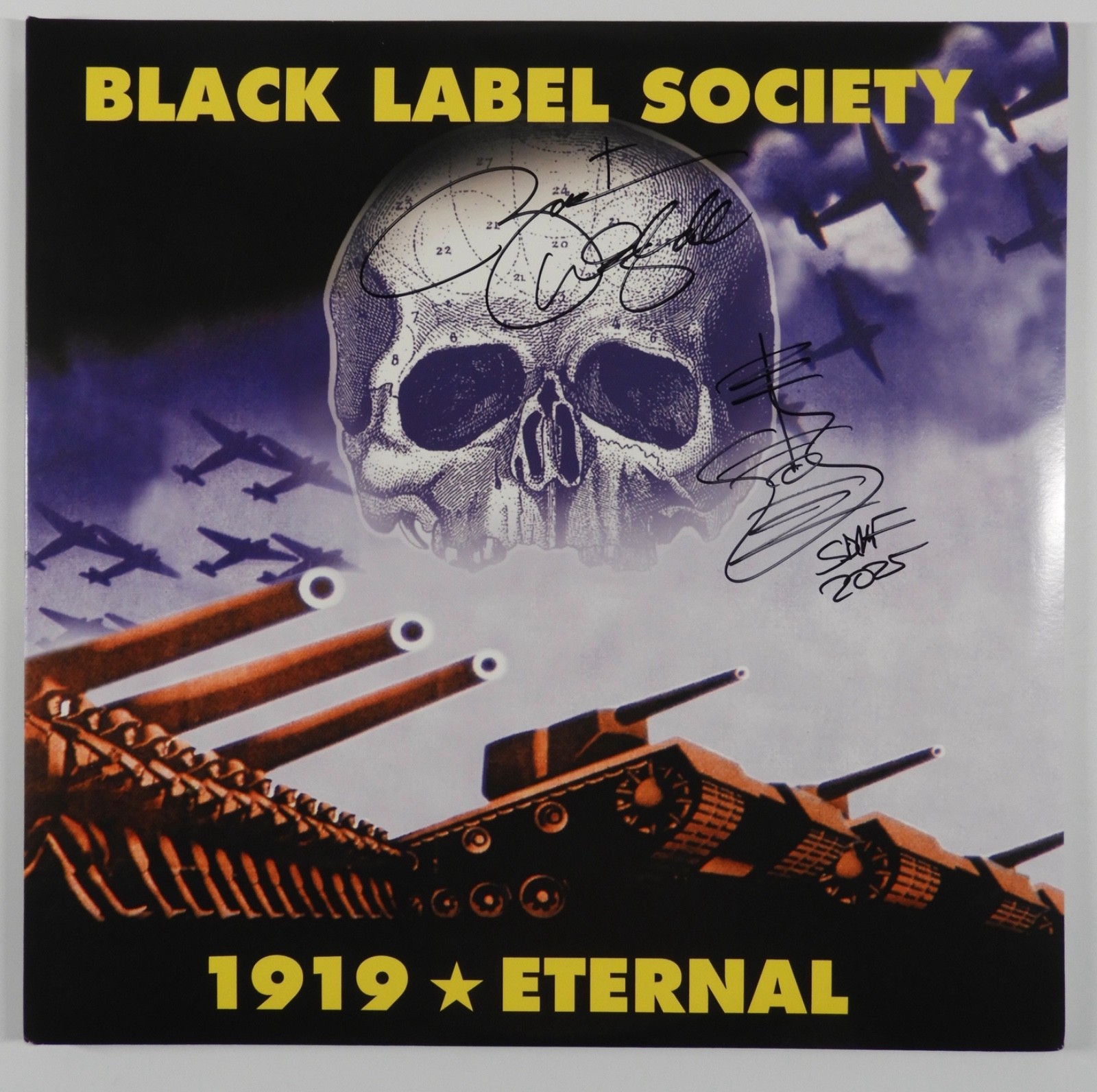 Zakk Wylde JSA  Signed Autograph Record Album Vinyl Black Label Society