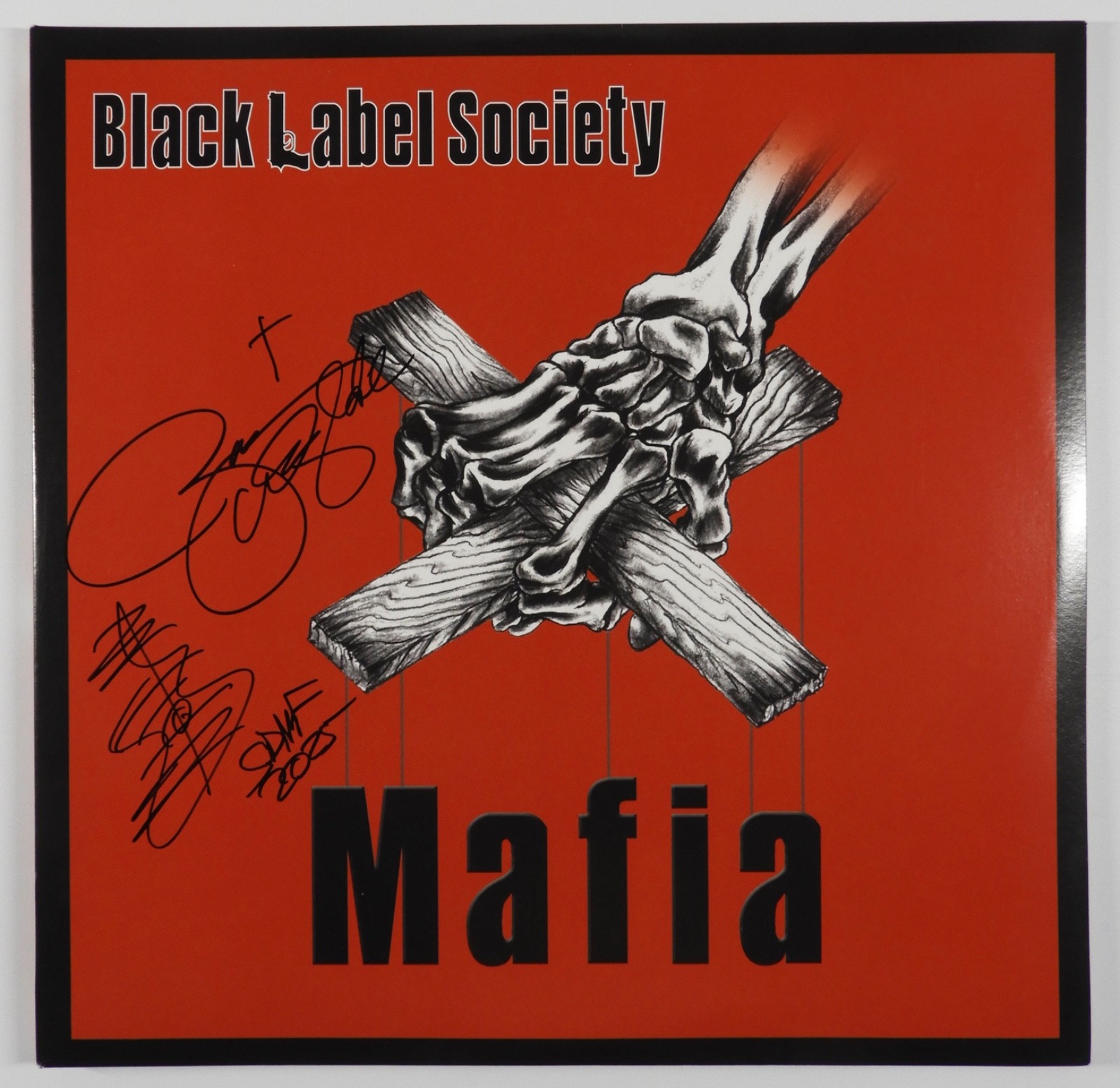 ZAKK WYLDE JSA  SIGNED AUTOGRAPH RECORD ALBUM VINYL BLACK LABEL SOCIETY MAFIA COLLECTIBLE MEMORABILIA
