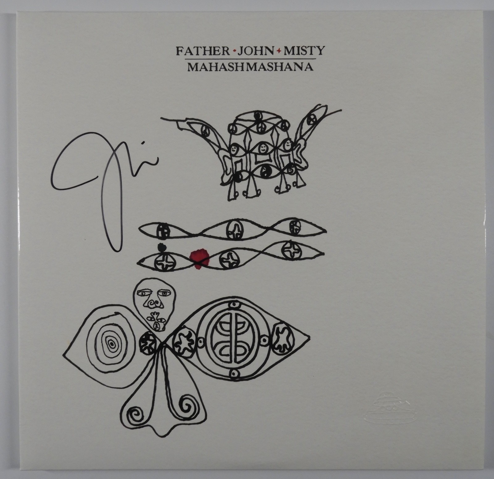 Father John Misty JSA Signed Autograph Record Album Mahashmashana