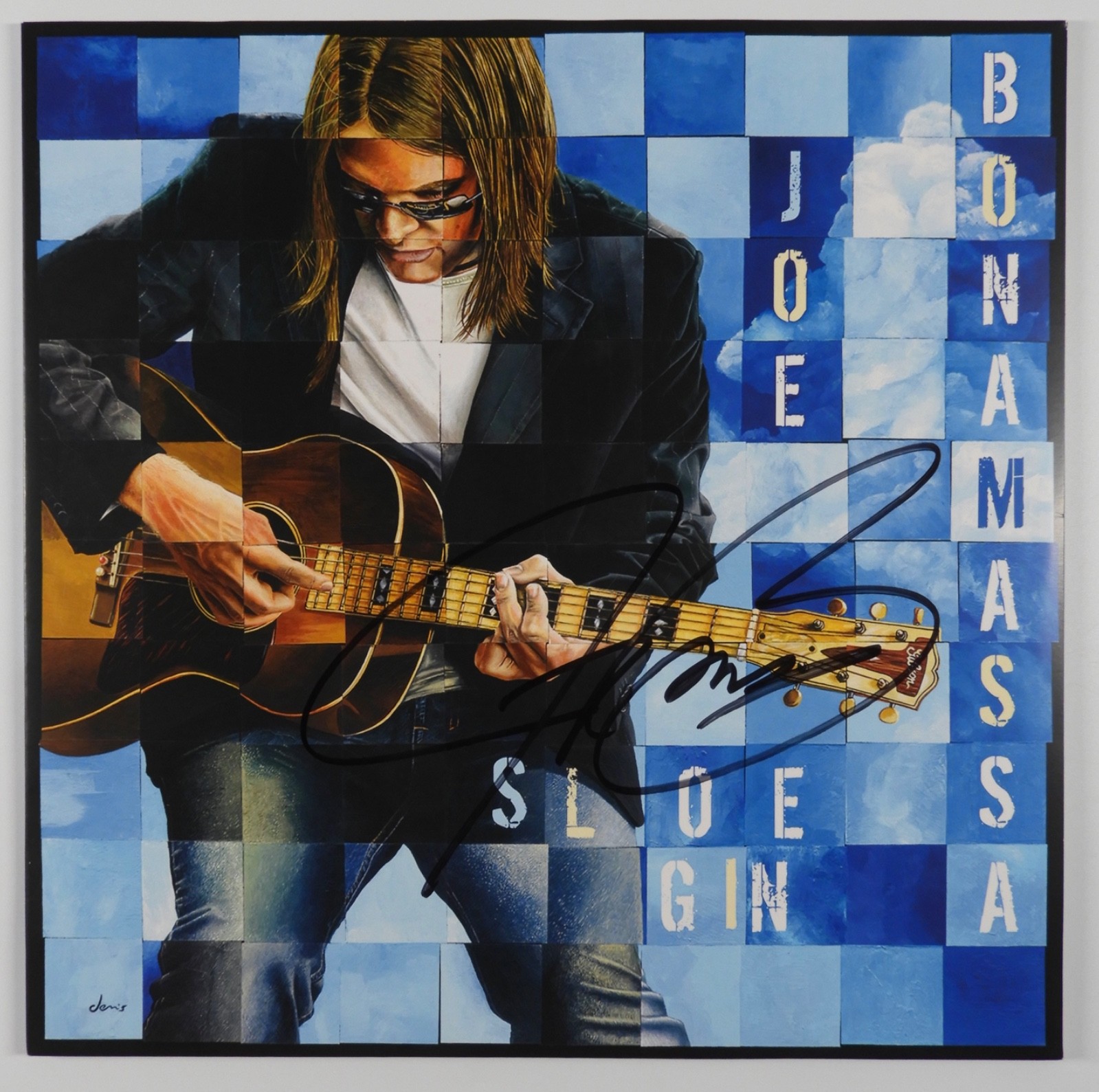 Joe Bonamassa JSA Signed Autograph Record Album Sloe Gin