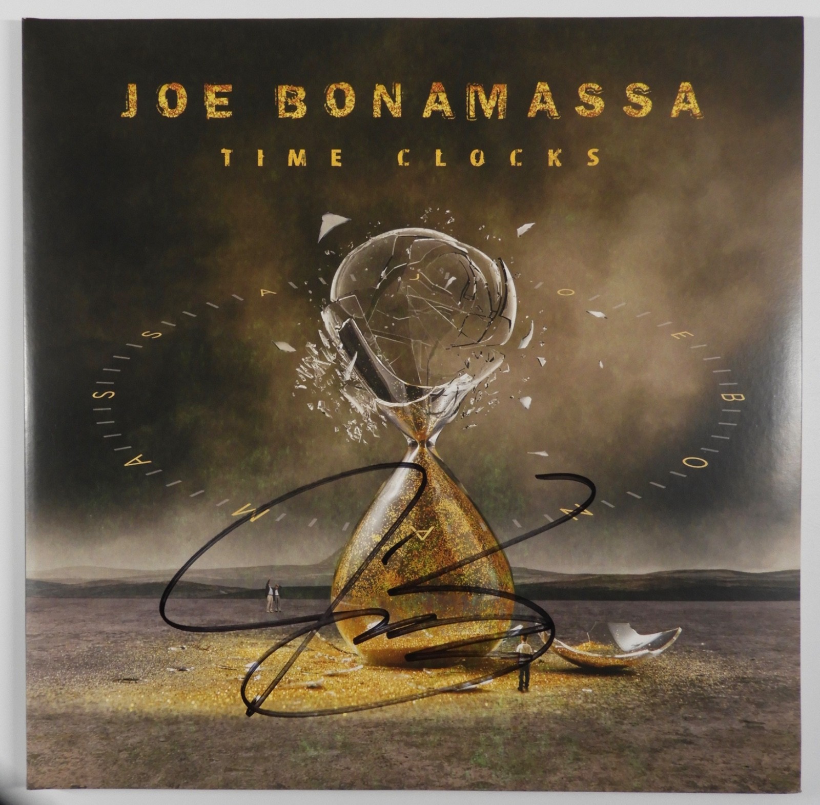 Joe Bonamassa JSA Signed Autograph Record Album Time Clocks