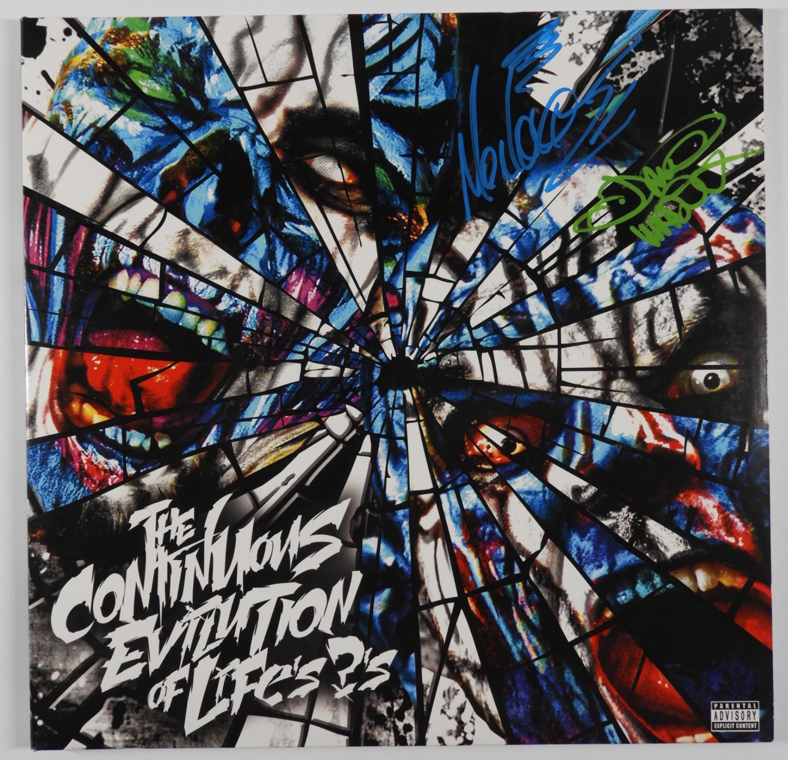 Twiztid JSA Signed Autograph Record Album The Continuous Evilution of Life's ?'s