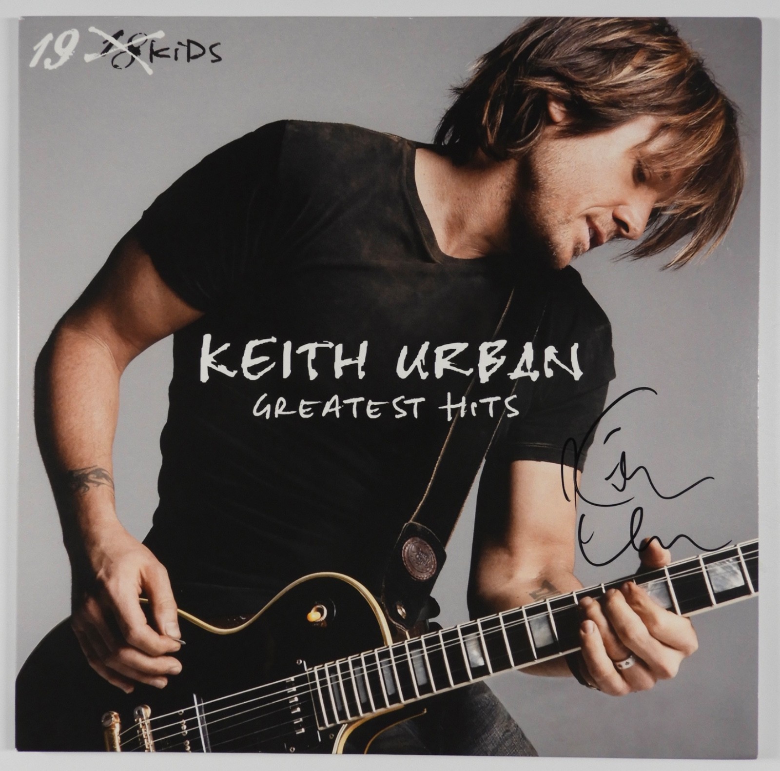 Keith Urban Signed Autograph Album JSA Record Vinyl Greatest Hits