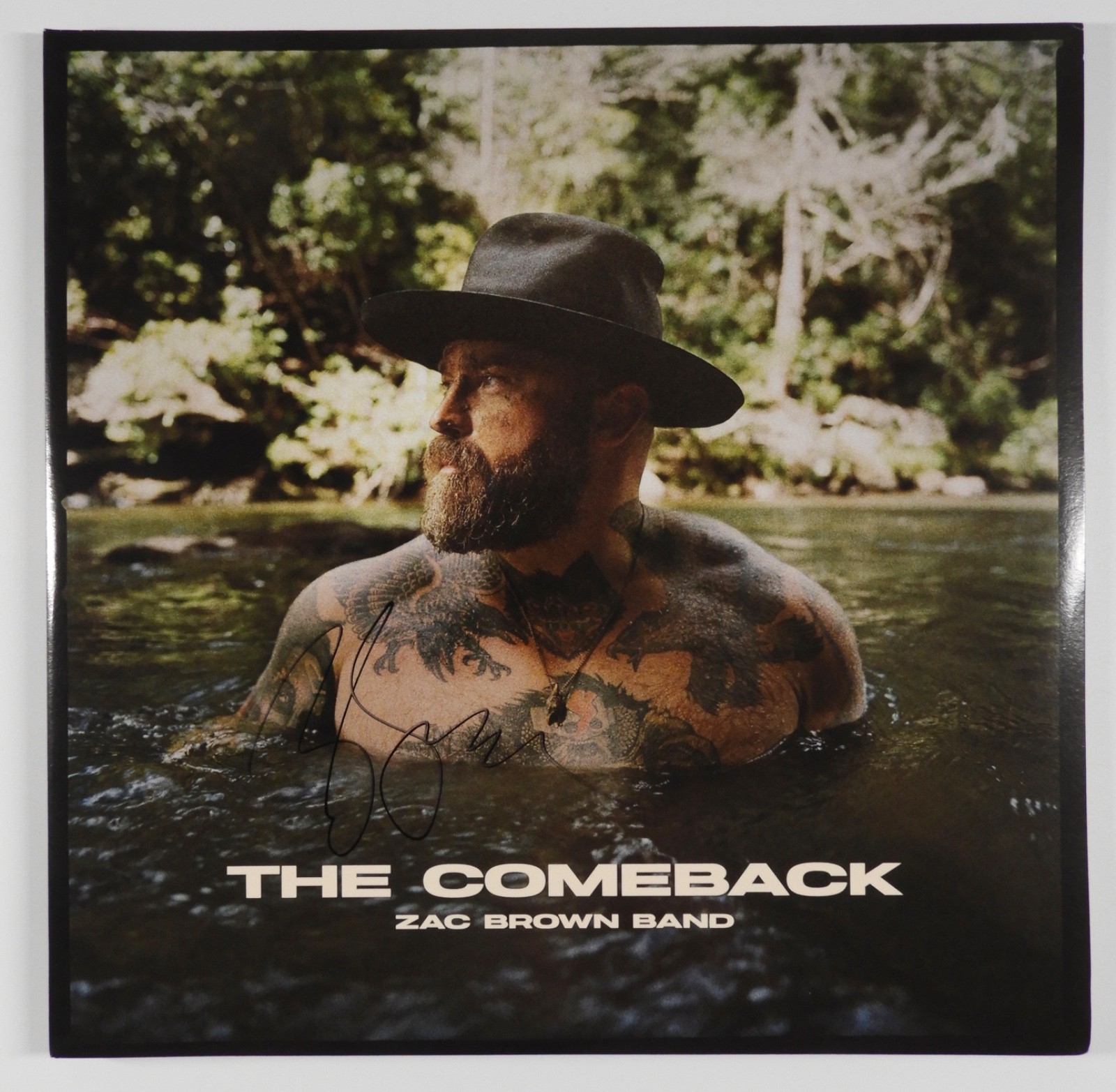Zac Brown Band JSA Autograph Signed Album Vinyl The Comeback
