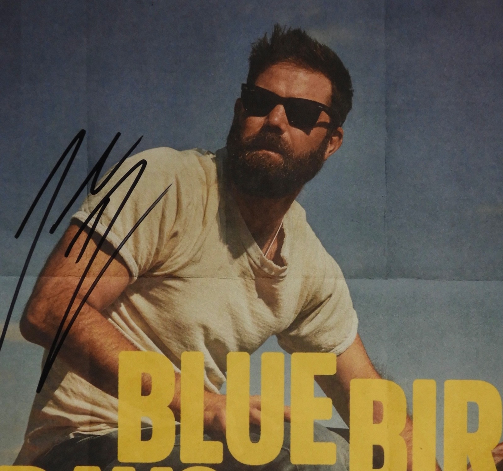 Jordan Davis JSA Signed Autograph Album Record Vinyl  Blue Bird Days