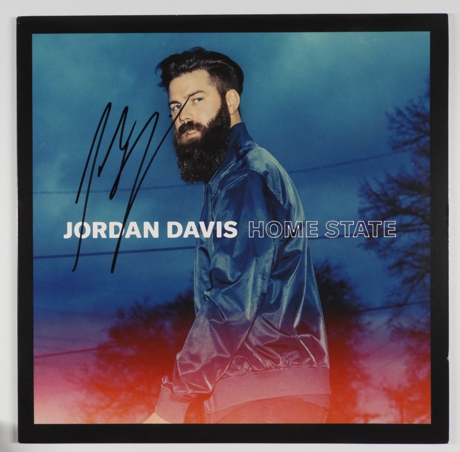 Jordan Davis JSA Signed Autograph Album Record Vinyl  Home State