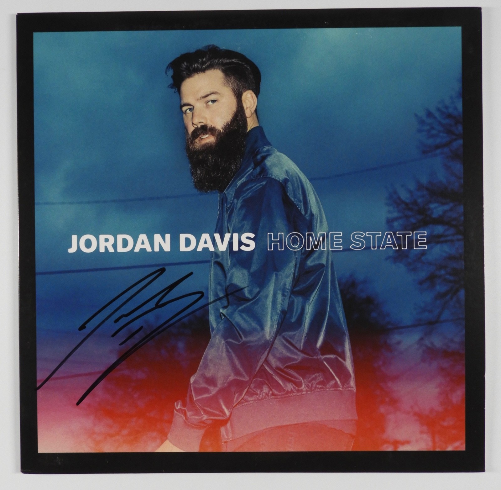 Jordan Davis JSA Signed Autograph Album Record Vinyl  Home State