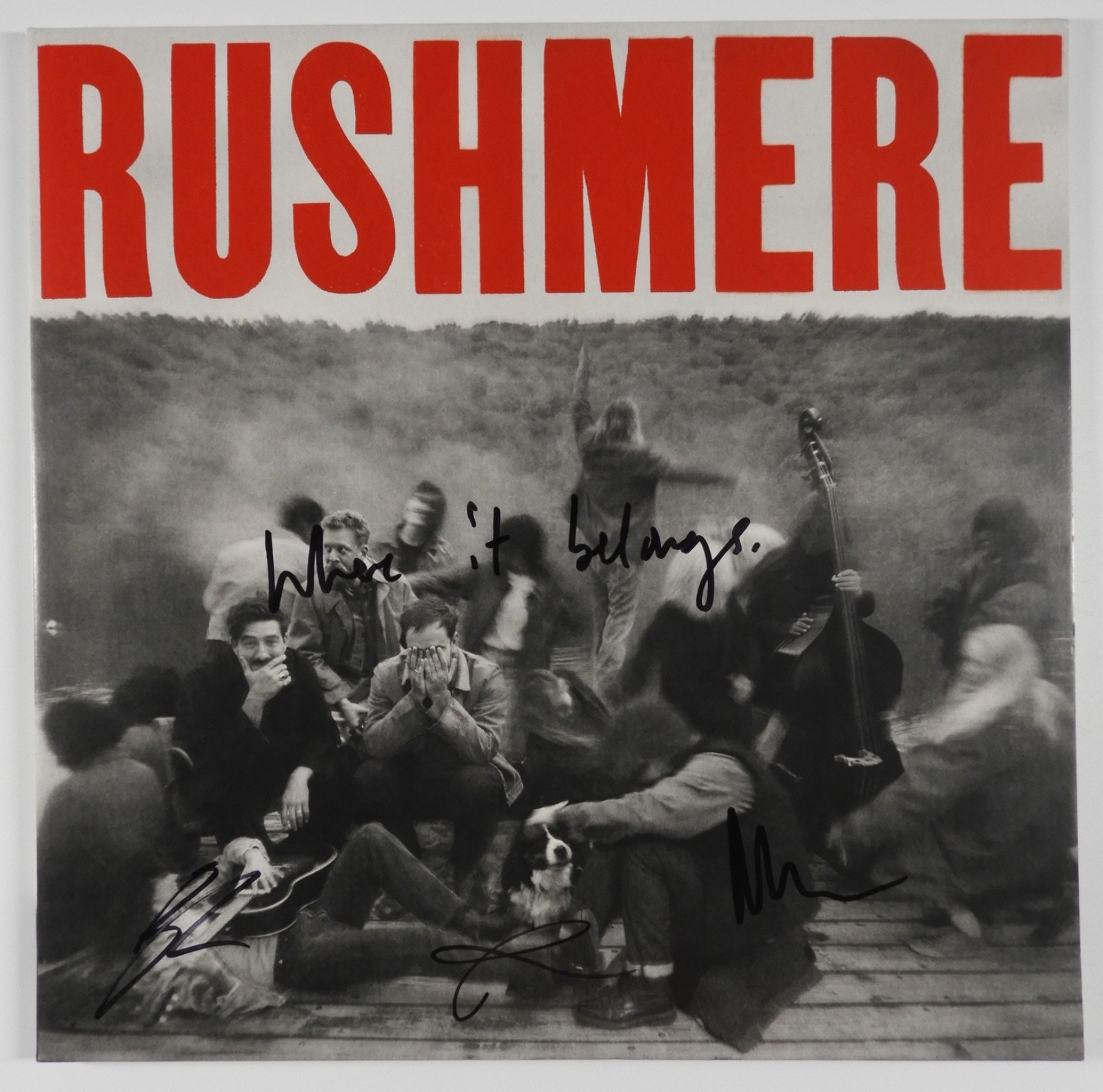 Mumford & Sons JSA Signed Autograph Record Album Rushmere