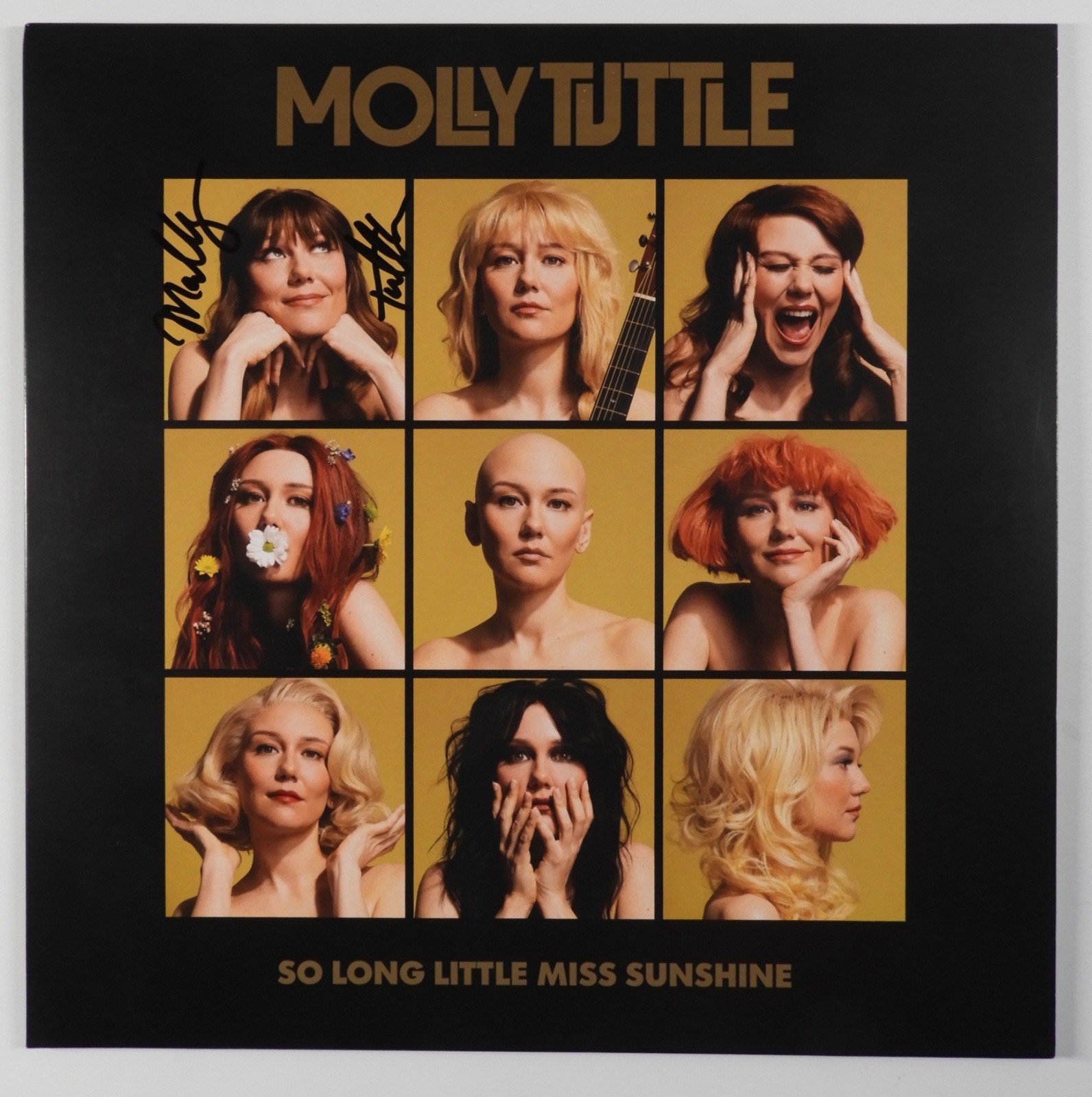 Molly Tuttle JSA Fully Signed Autograph Record Album Vinyl So Long Miss Sunshine