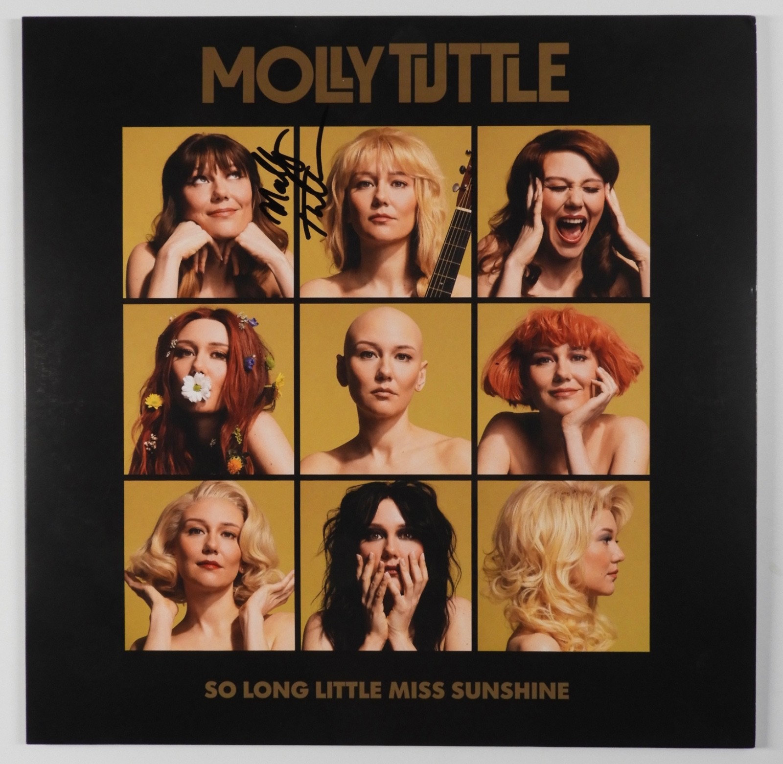 Molly Tuttle JSA Fully Signed Autograph Record Album Vinyl So Long Miss Sunshine