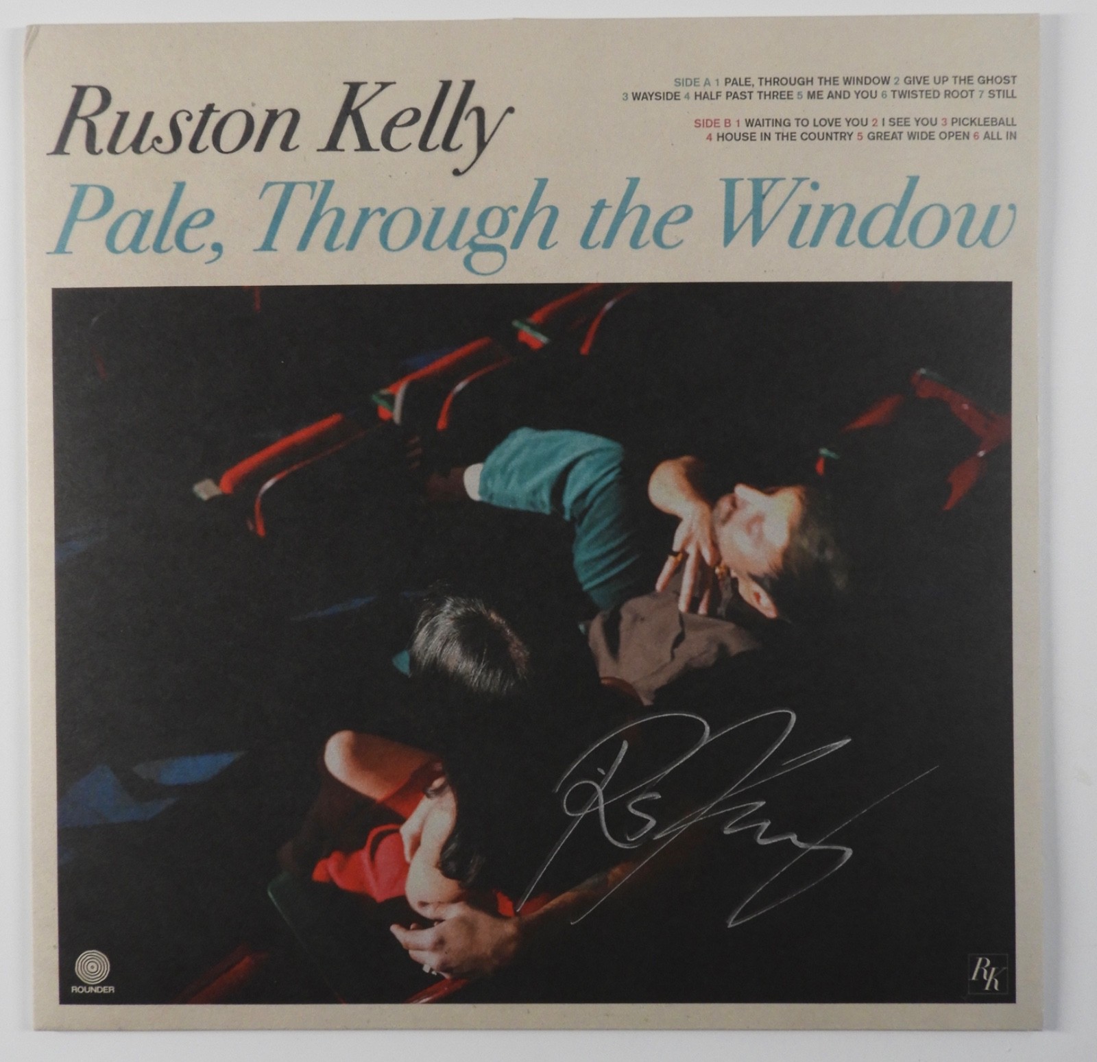 Ruston Kelly JSA Fully Signed Autograph Record Album Vinyl Pale Through The