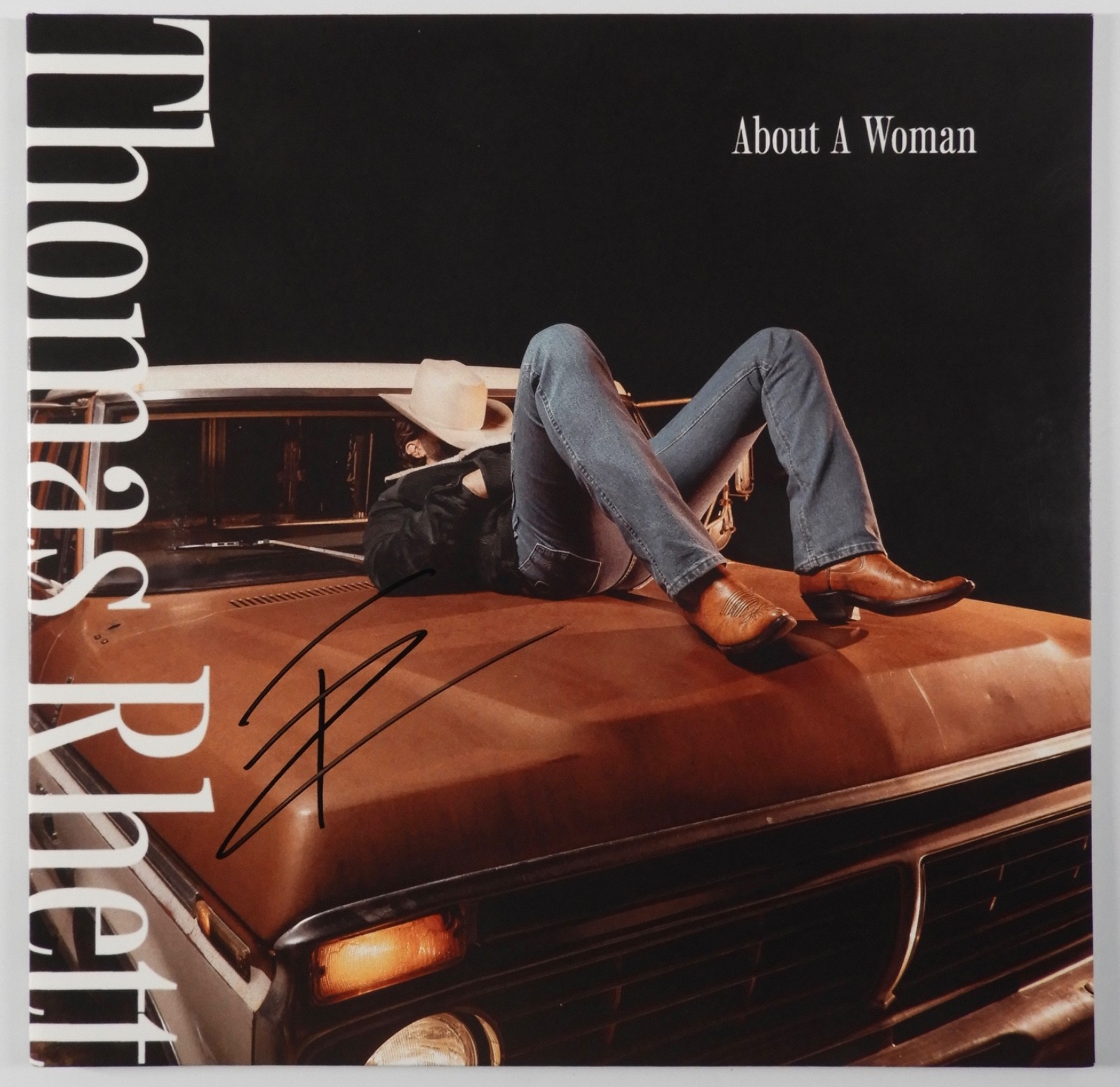 Thomas Rhett JSA Fully Signed Autograph Record Album Vinyl About A Woman