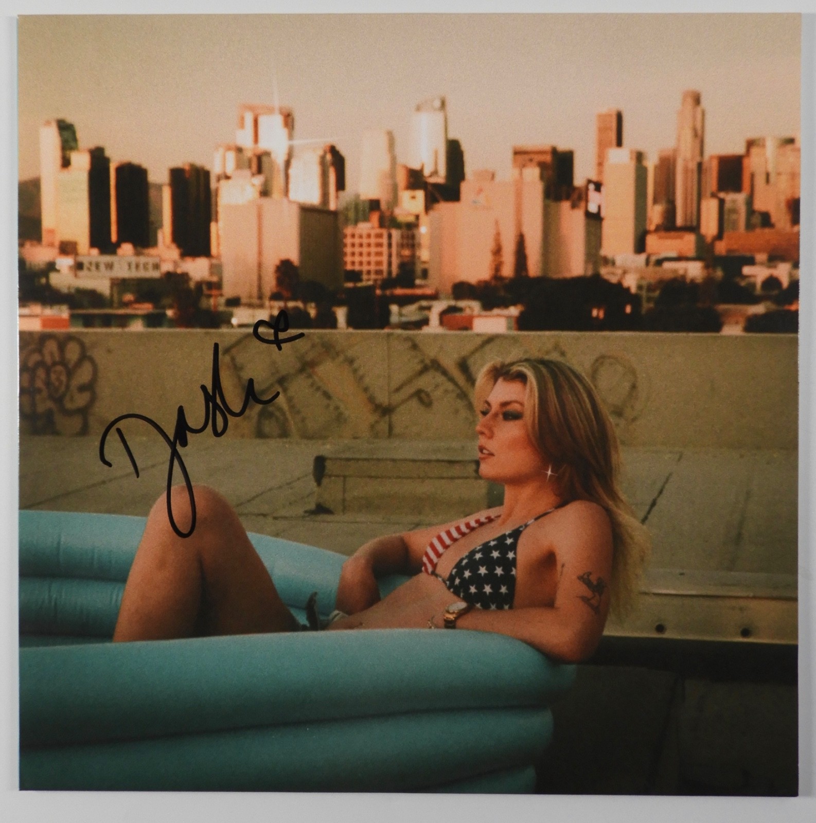 Dasha JSA Fully Signed Autograph Record Album Vinyl What Happens Now?