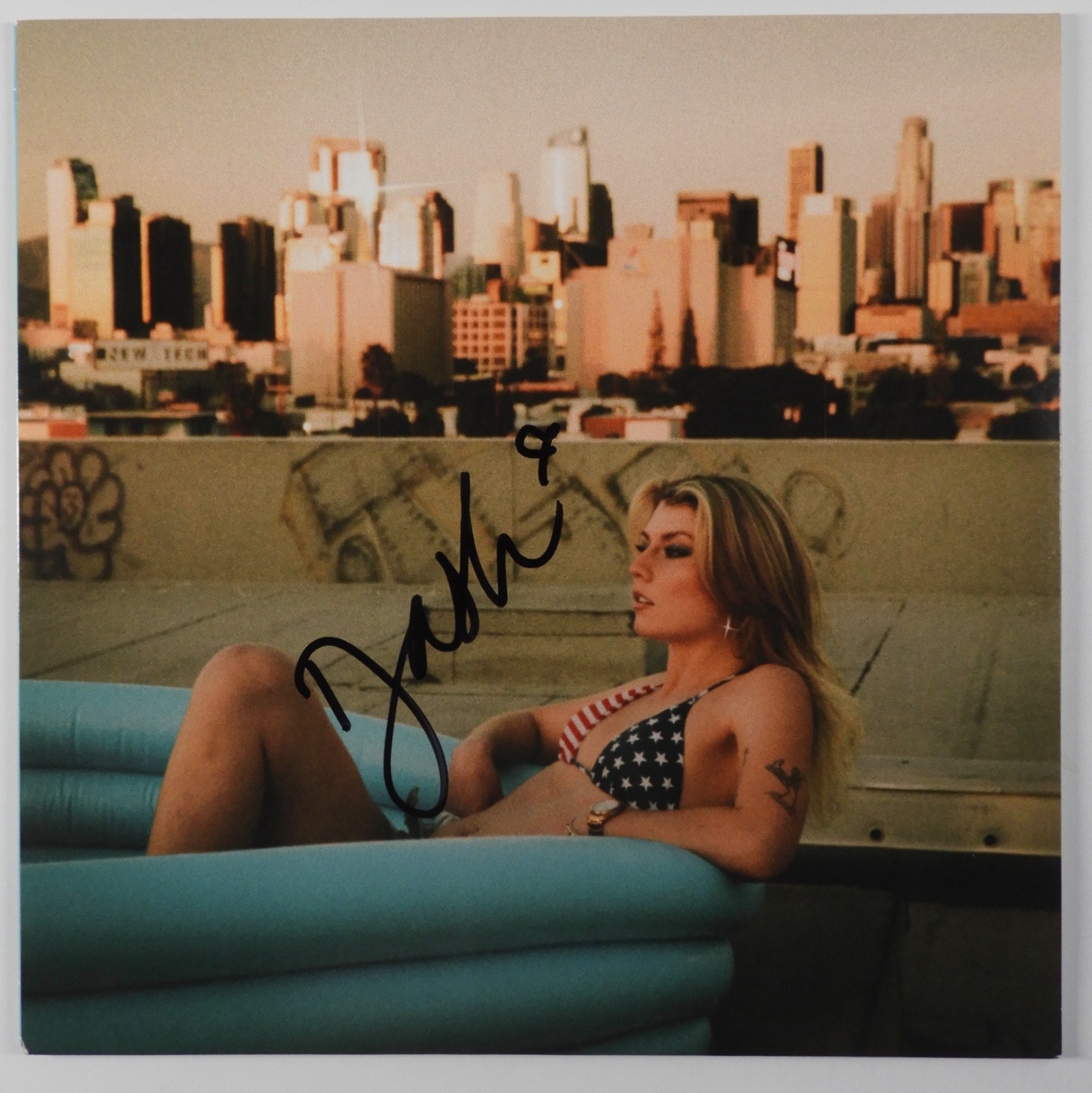 Dasha JSA Fully Signed Autograph Record Album Vinyl What Happens Now?