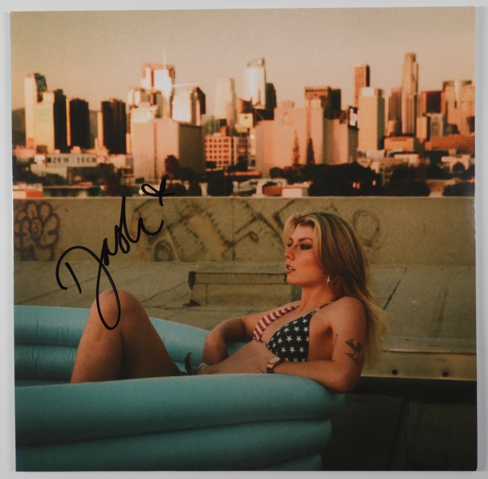 Dasha JSA Fully Signed Autograph Record Album Vinyl What Happens Now?