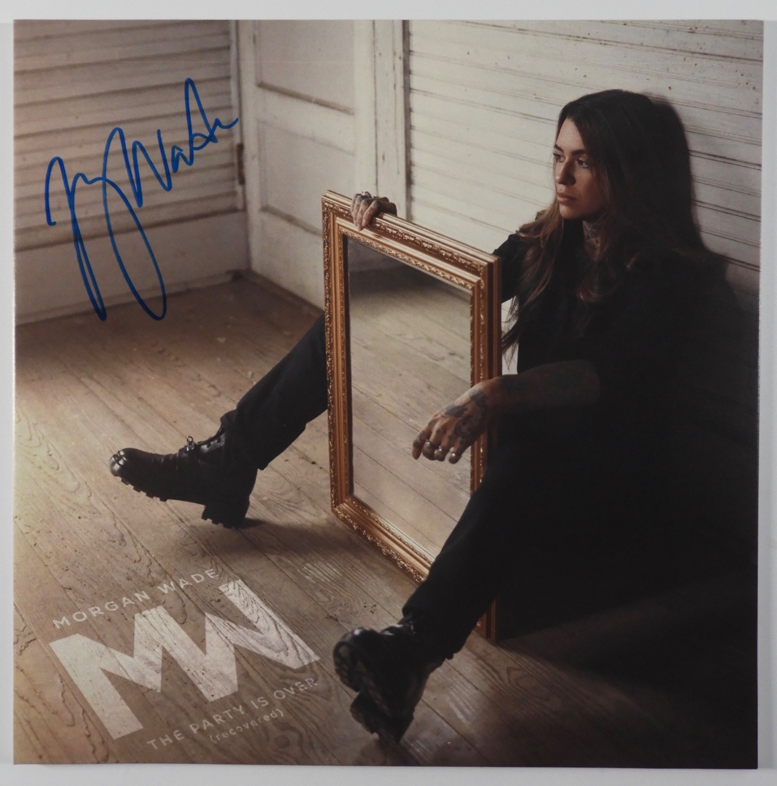 Morgan Wade JSA Signed Autograph Record Album The Party Is Over