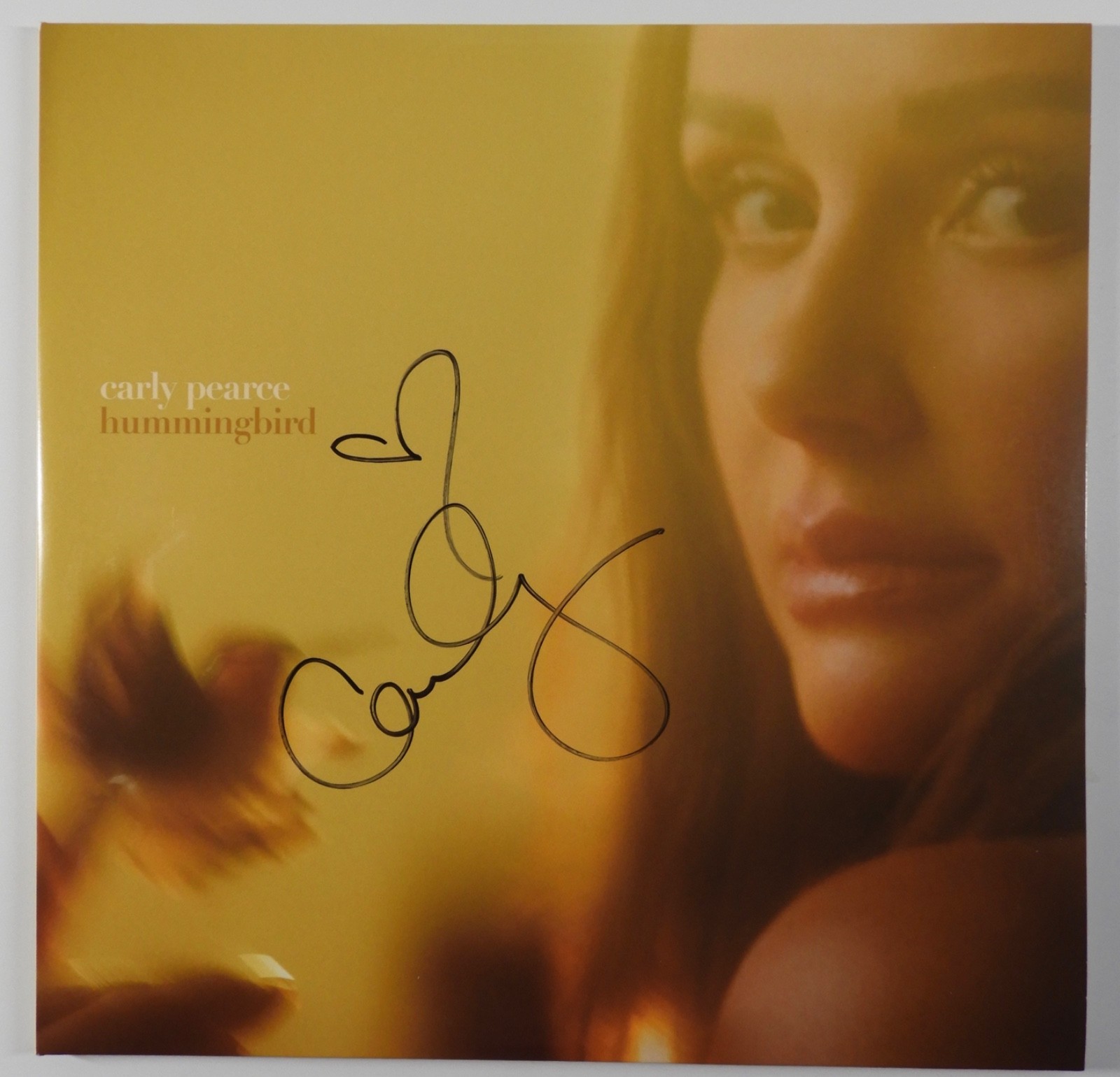 Carly Pearce Fully JSA Autograph Signed Album Vinyl Record Hummingbird