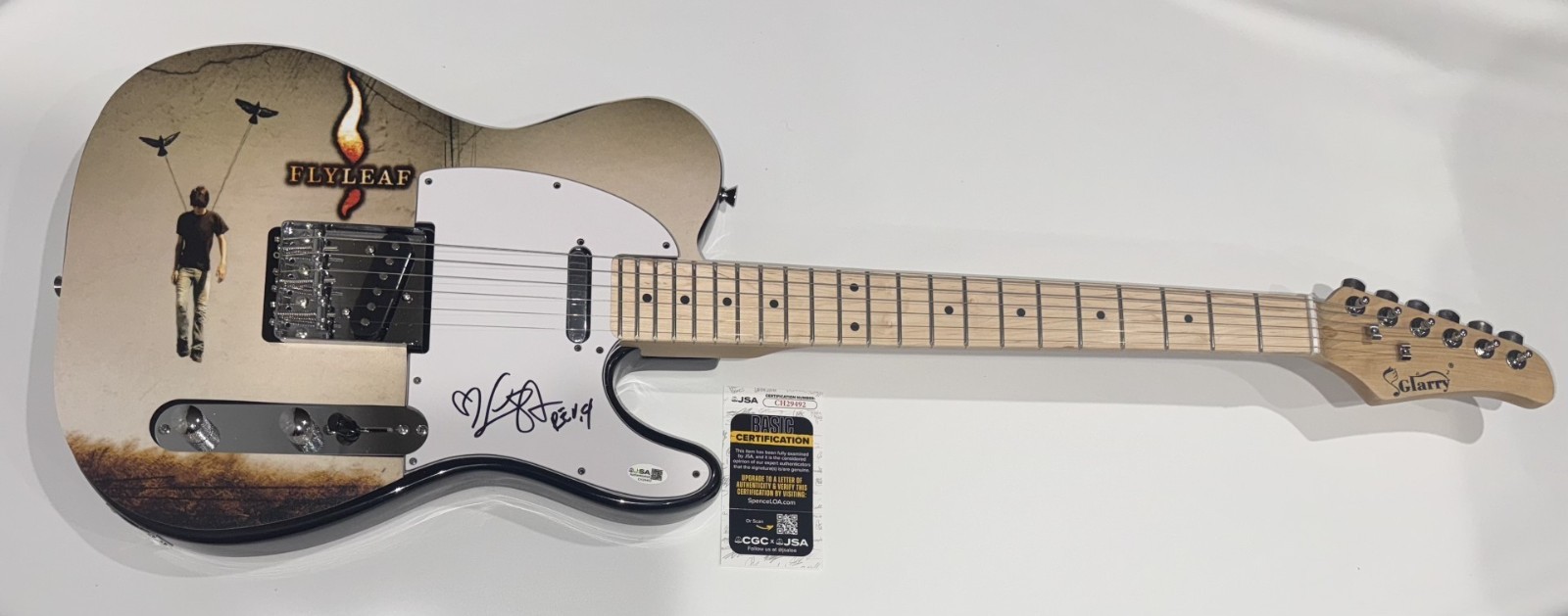 LACEY STURM SIGNED CUSTOM FLYLEAF ELECTRIC GUITAR JSA COA