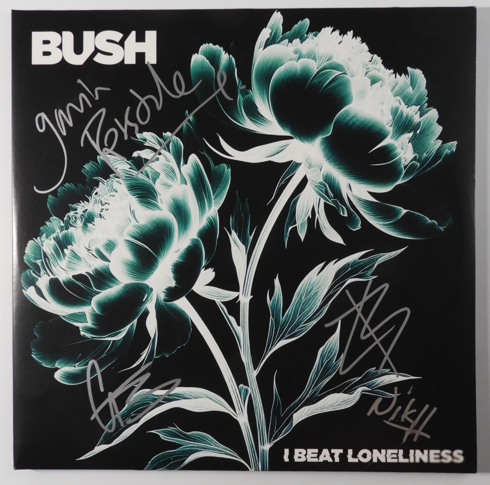 Bush JSA Fully Signed Autograph Album Record I Beat Loneliness Gavin Rossdale