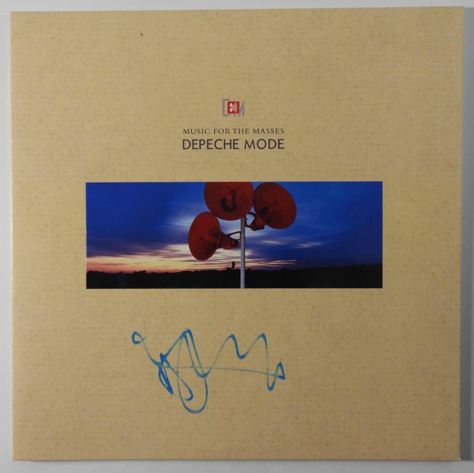 Depeche Mode Dave Gahan JSA Signed Autograph Record Album Vinyl Music For The