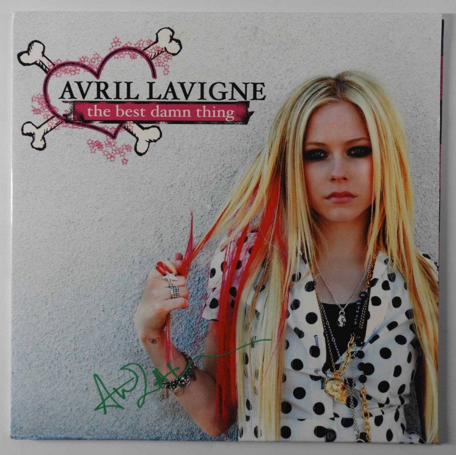 Avril Lavigne JSA Signed Autograph Record Album Vinyl The Best Damn Thing