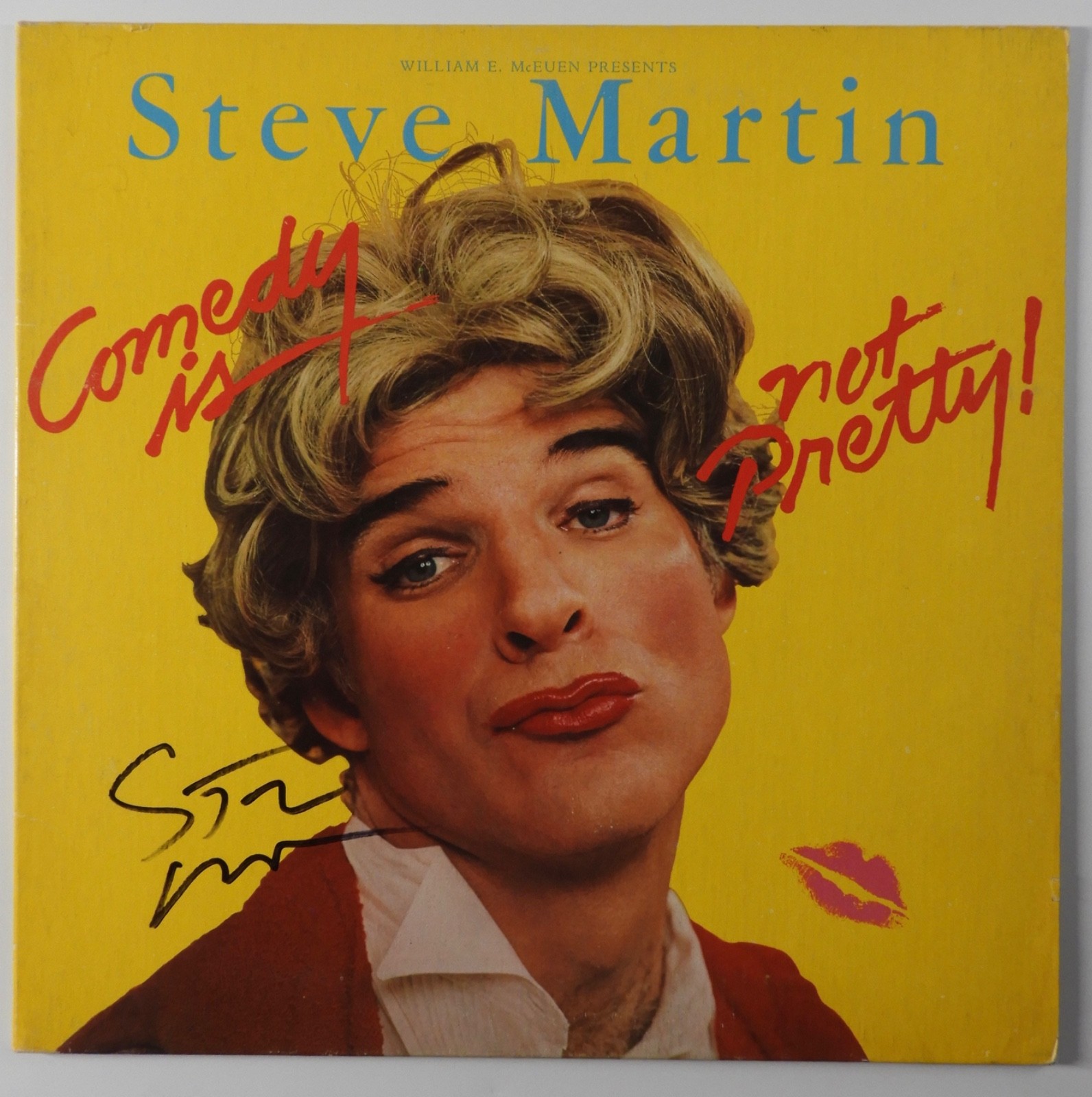 Steve Martin JSA Signed Autograph Record Album Vinyl Comedy Is Not Pretty
