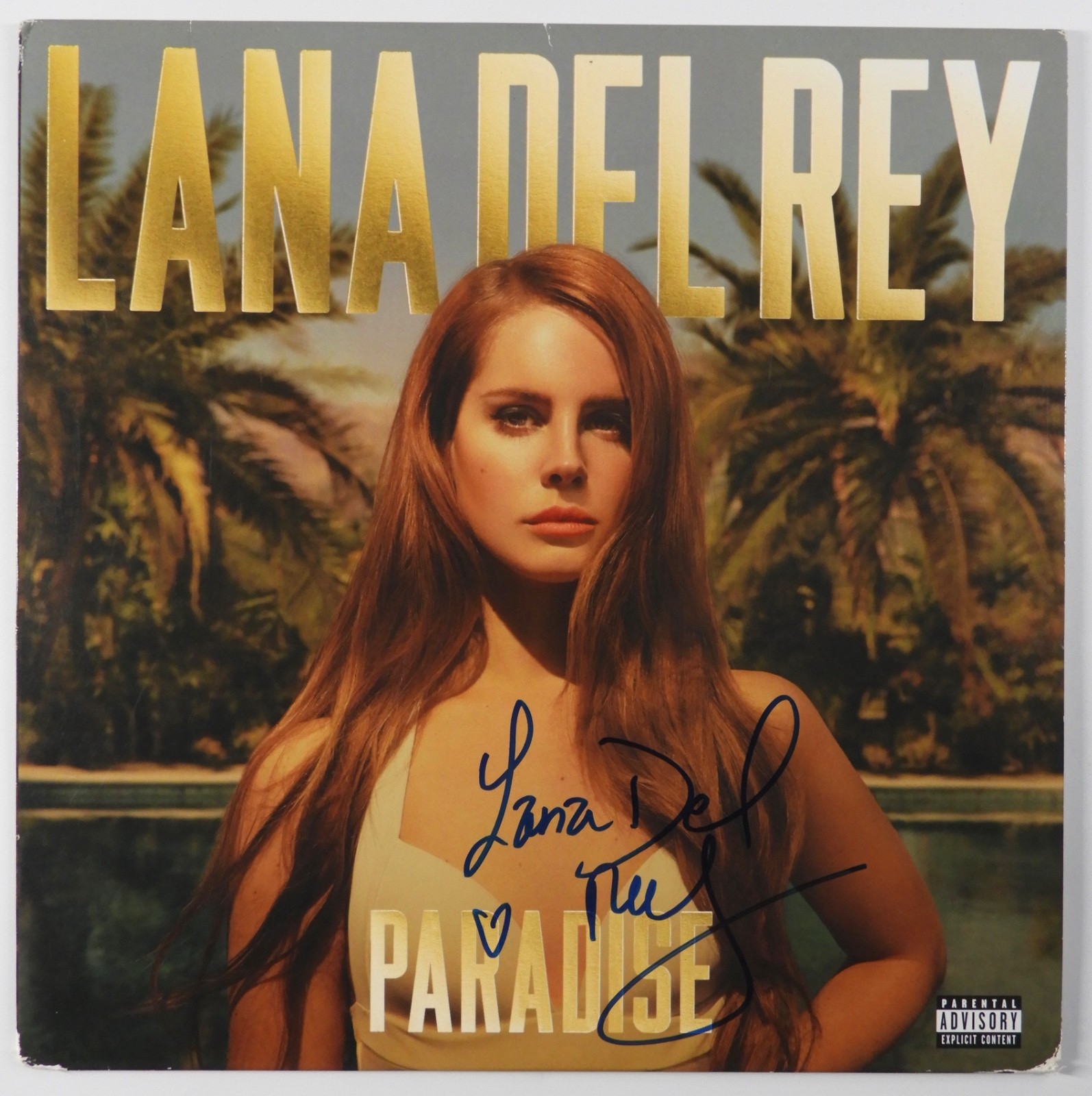 Lana Del Rey JSA Signed Autograph Record Album Vinyl Paradise