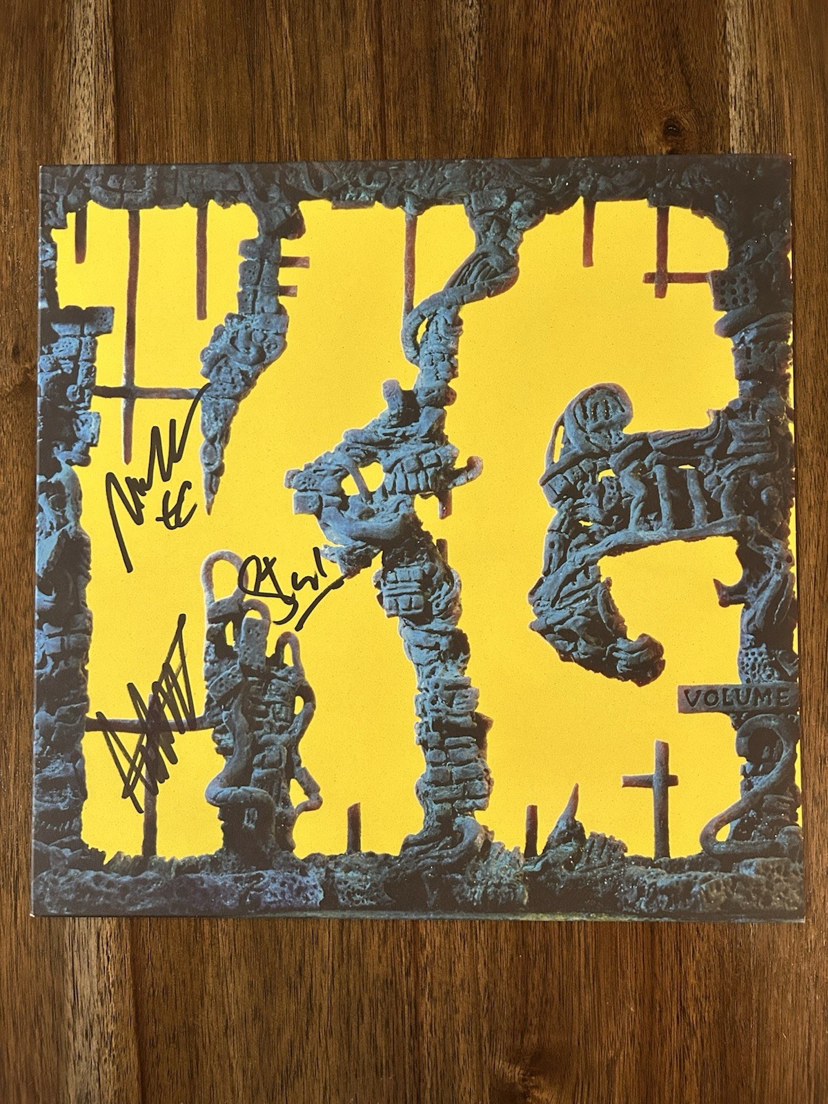 ‘King Gizzard & The Lizard Wizard’ Band Signed ‘K.G.’ Vinyl Album