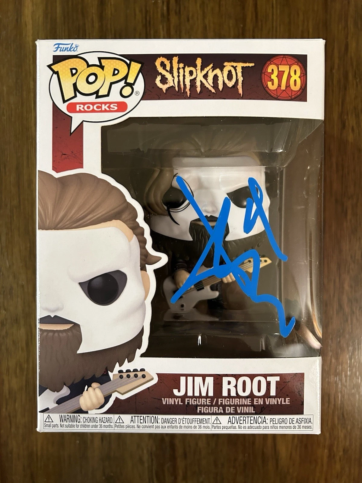 ‘Jim Root’ Signed ‘Slipknot’ Band Funko Pop Beckett Certified RARE Autograph