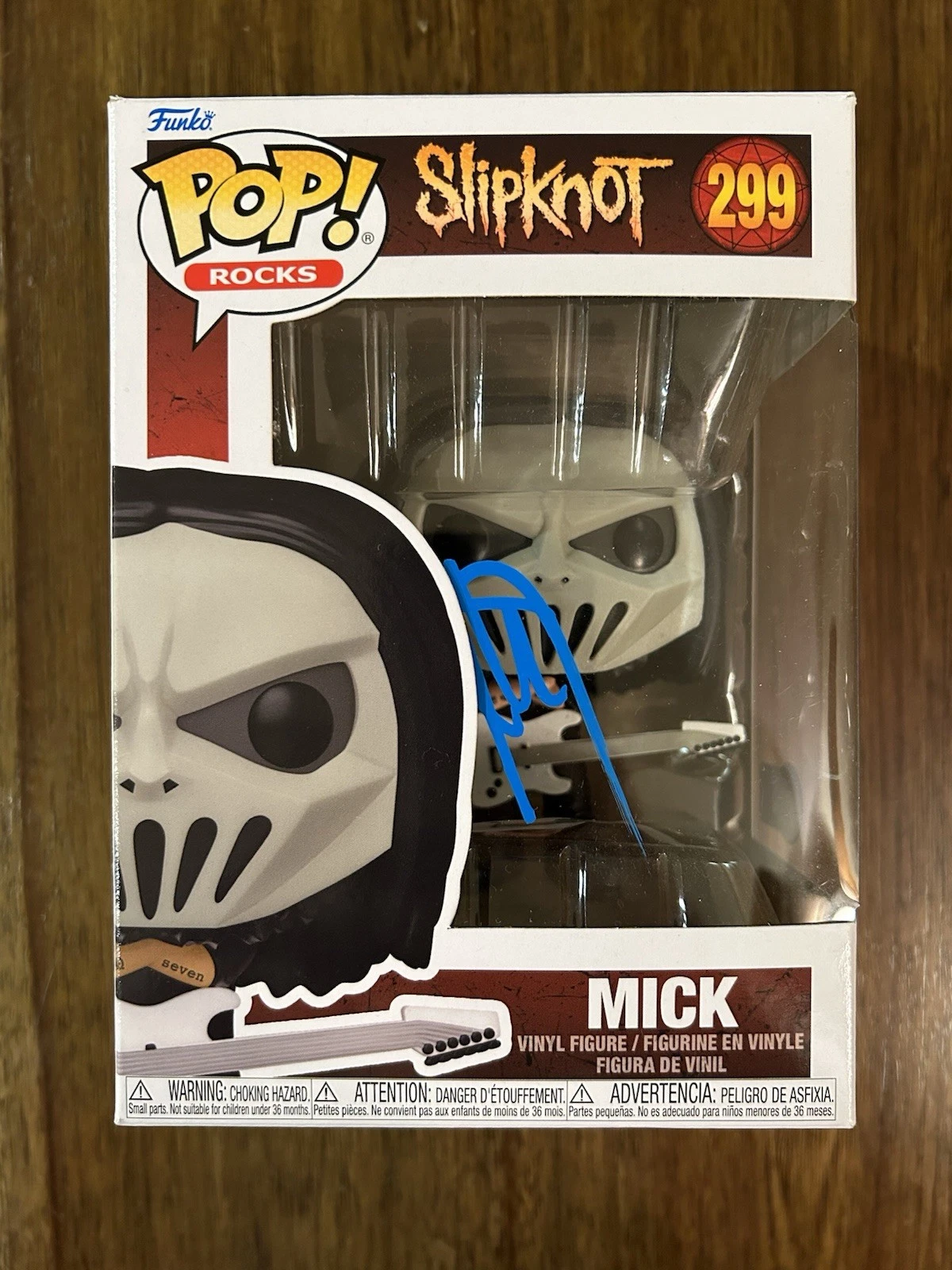 ‘MICK THOMSON’ SIGNED ‘SLIPKNOT’ BAND FUNKO POP BECKETT CERTIFIED RARE AUTOGRAPH COLLECTIBLE MEMORABILIA