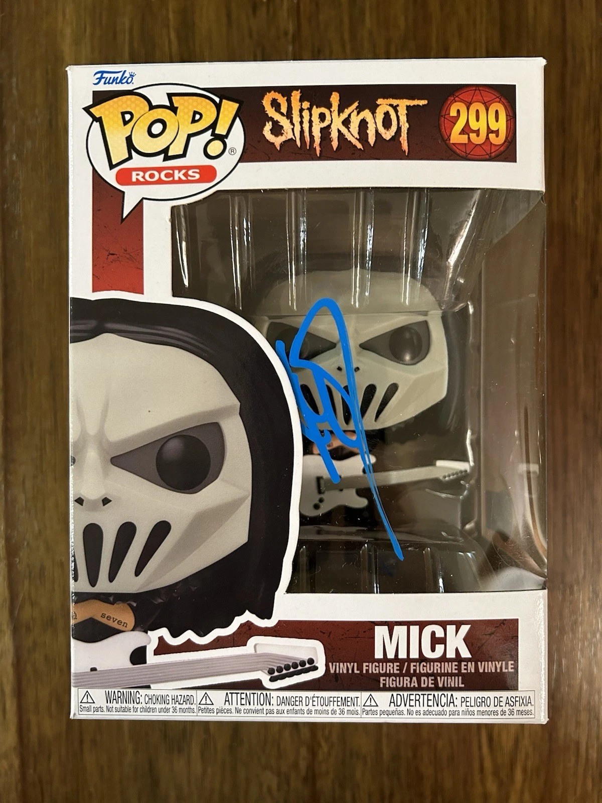 ‘MICK THOMSON’ SIGNED ‘SLIPKNOT’ BAND FUNKO POP BECKETT CERTIFIED RARE AUTOGRAPH COLLECTIBLE MEMORABILIA