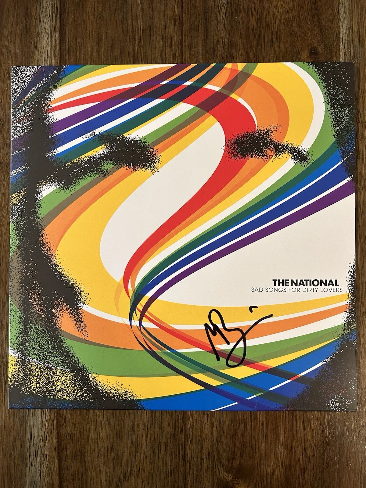 Matt Berninger ‘The National’ Band Signed ‘Sad Songs For’ Vinyl Album Beckett