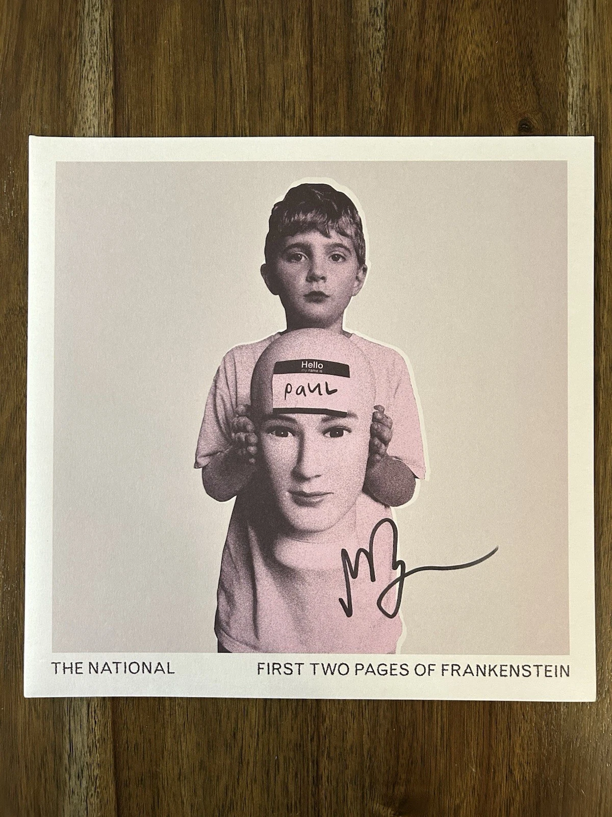 Matt Berninger ‘The National’ Band Signed ‘First Two Pages’ Vinyl Album Beckett