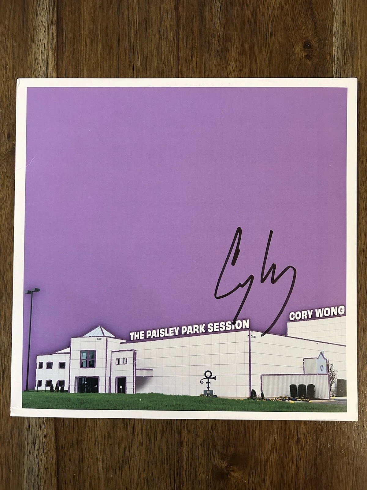 Cory Wong Signed ‘The Paisley Park Session’ Vinyl Album Beckett Autograph Prince