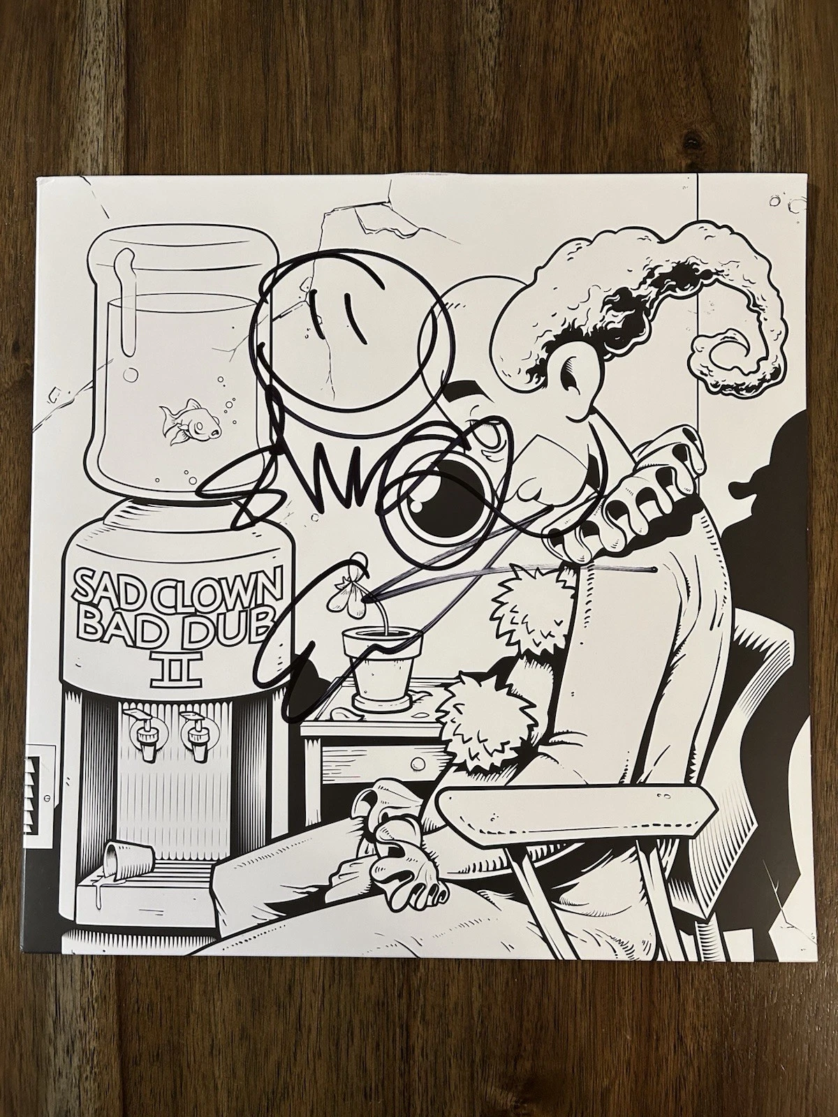 ‘ATMOSPHERE’ SLUG AND ANT SIGNED VINYL ALBUM ‘SAD CLOWN BAD DUB 2’ BECKETT COLLECTIBLE MEMORABILIA