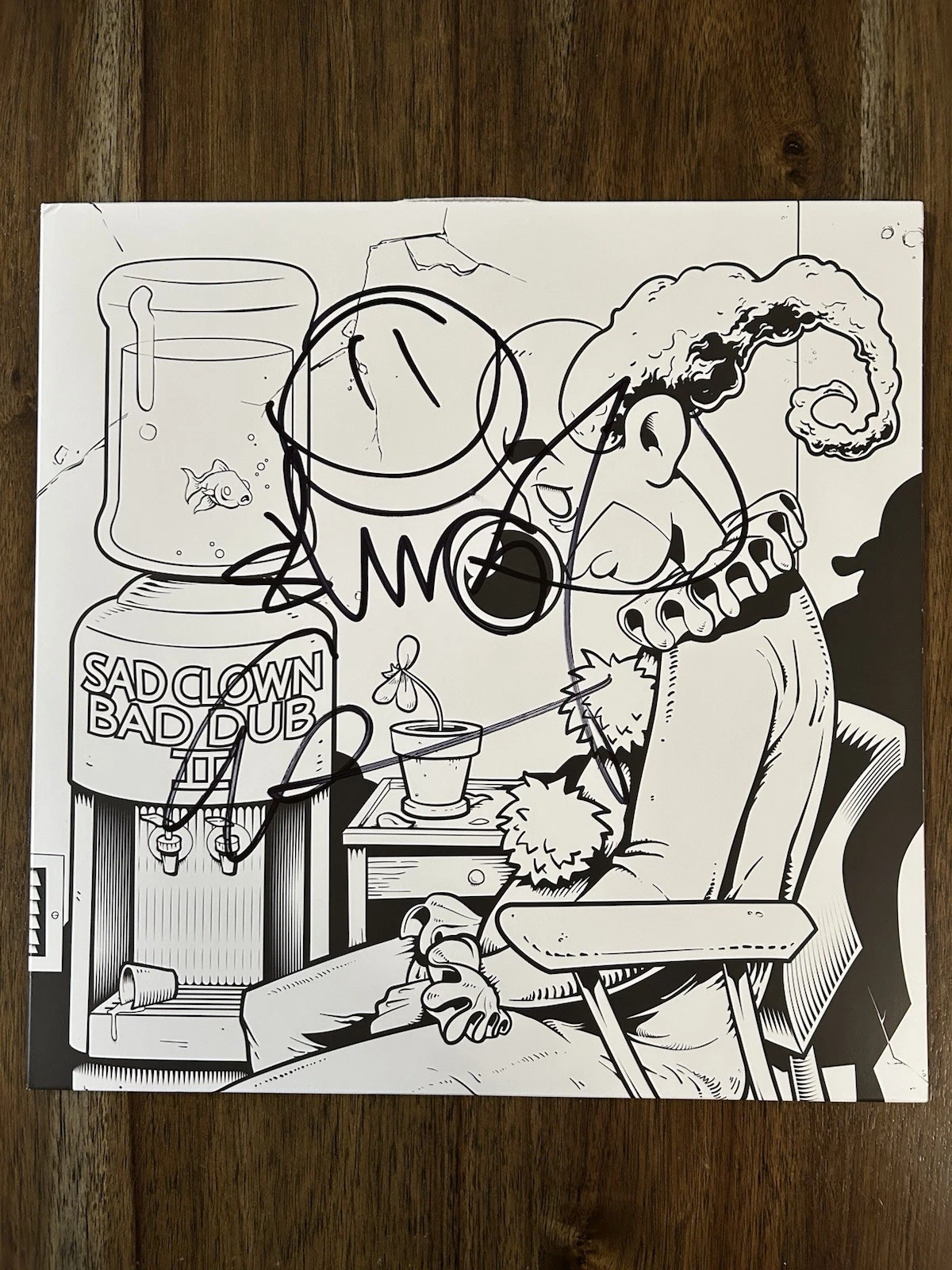 ‘ATMOSPHERE’ SLUG AND ANT SIGNED VINYL ALBUM ‘SAD CLOWN BAD DUB 2’ BECKETT COLLECTIBLE MEMORABILIA