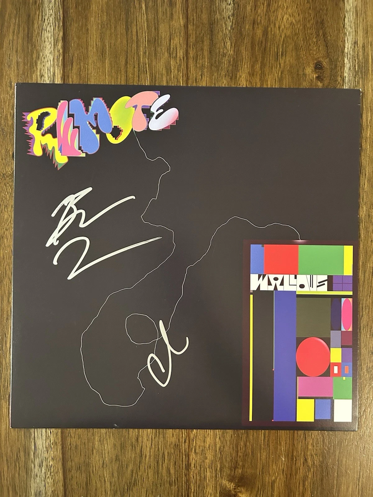 ‘Wallows’ Band Signed Vinyl Album ‘Remote’ Cole & Braeden Beckett