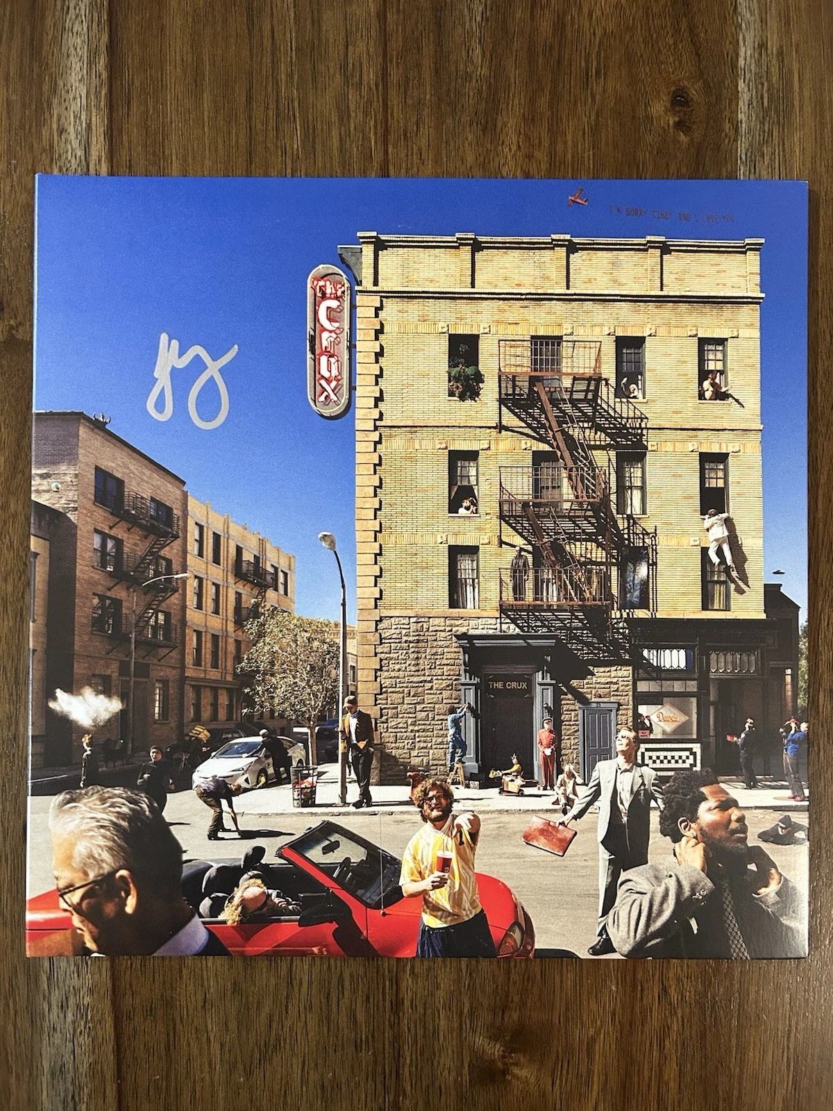 Joe Keery ‘Djo’ Signed Vinyl Album ‘The Crux’ Beckett Autograph