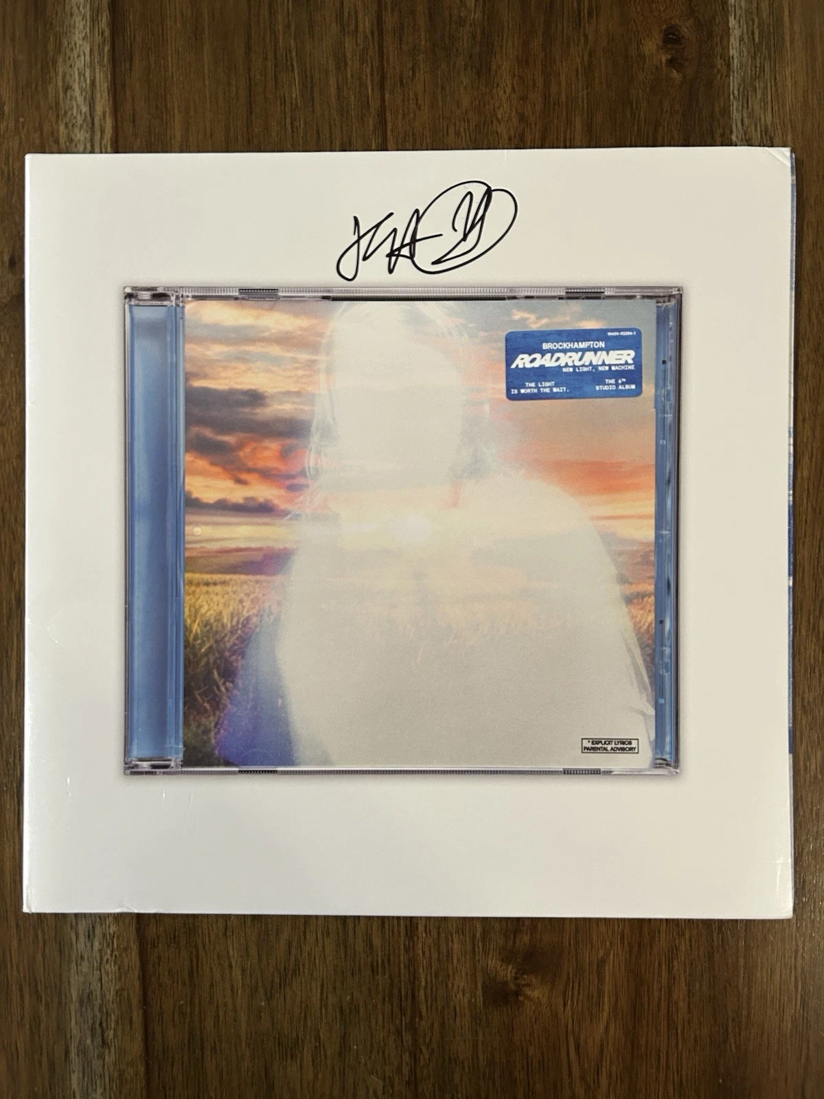 Kevin Abstract ‘Brockhampton’ Signed Vinyl Album ‘Roadrunner’ Beckett