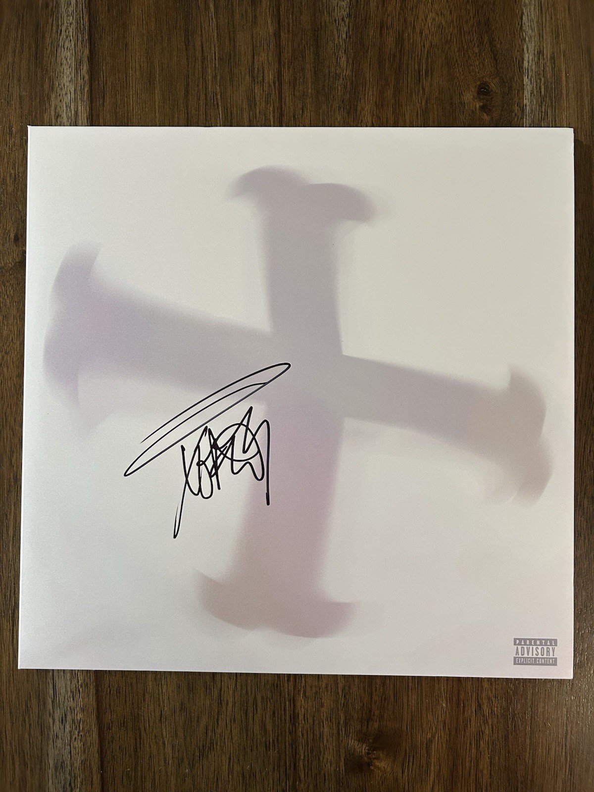 Frank Iero Signed ‘My Chemical Romance’ Vinyl Album ‘The Black Parade’ Beckett
