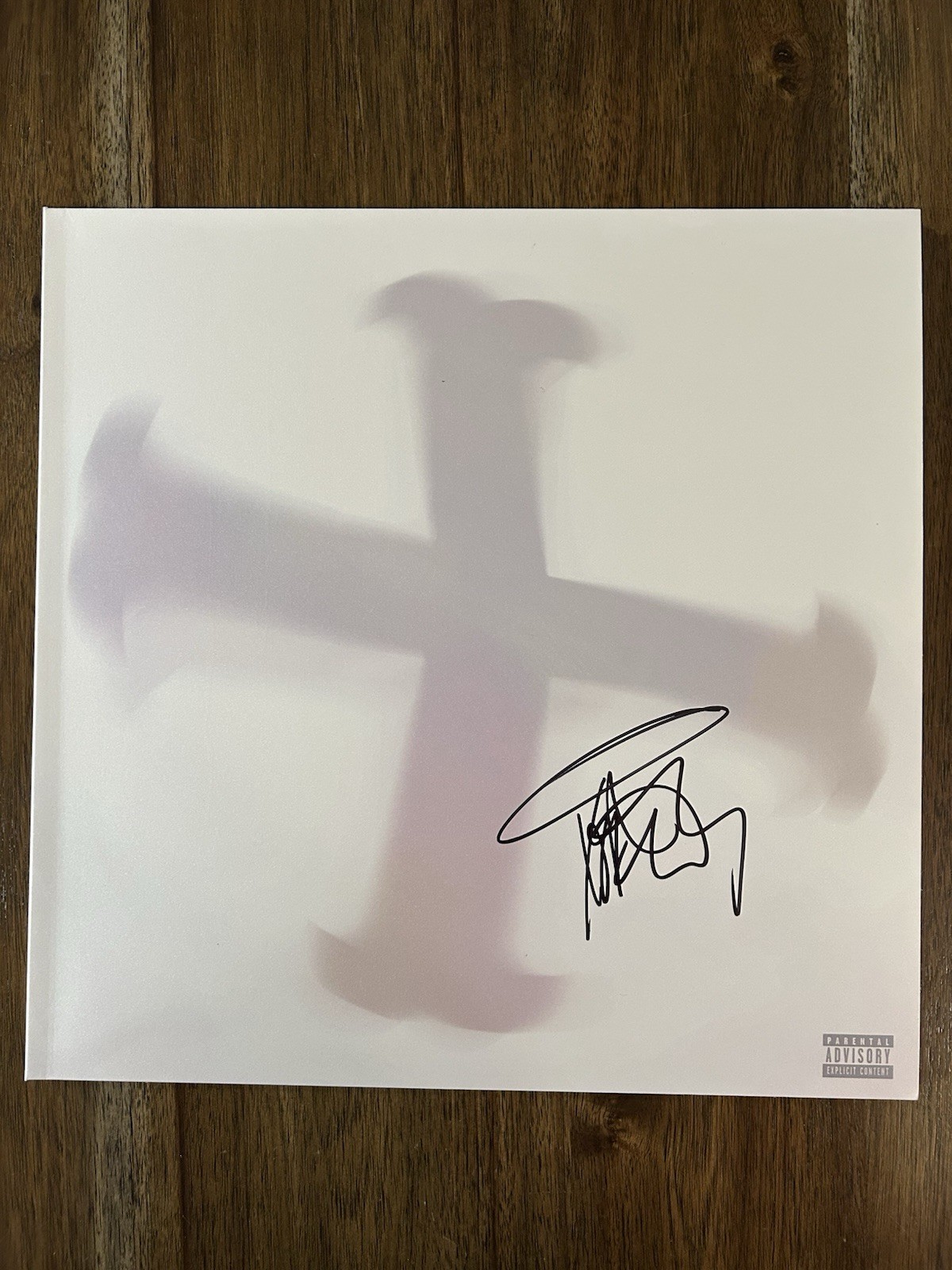 Frank Iero Signed ‘My Chemical Romance’ Vinyl Album ‘The Black Parade’ Beckett