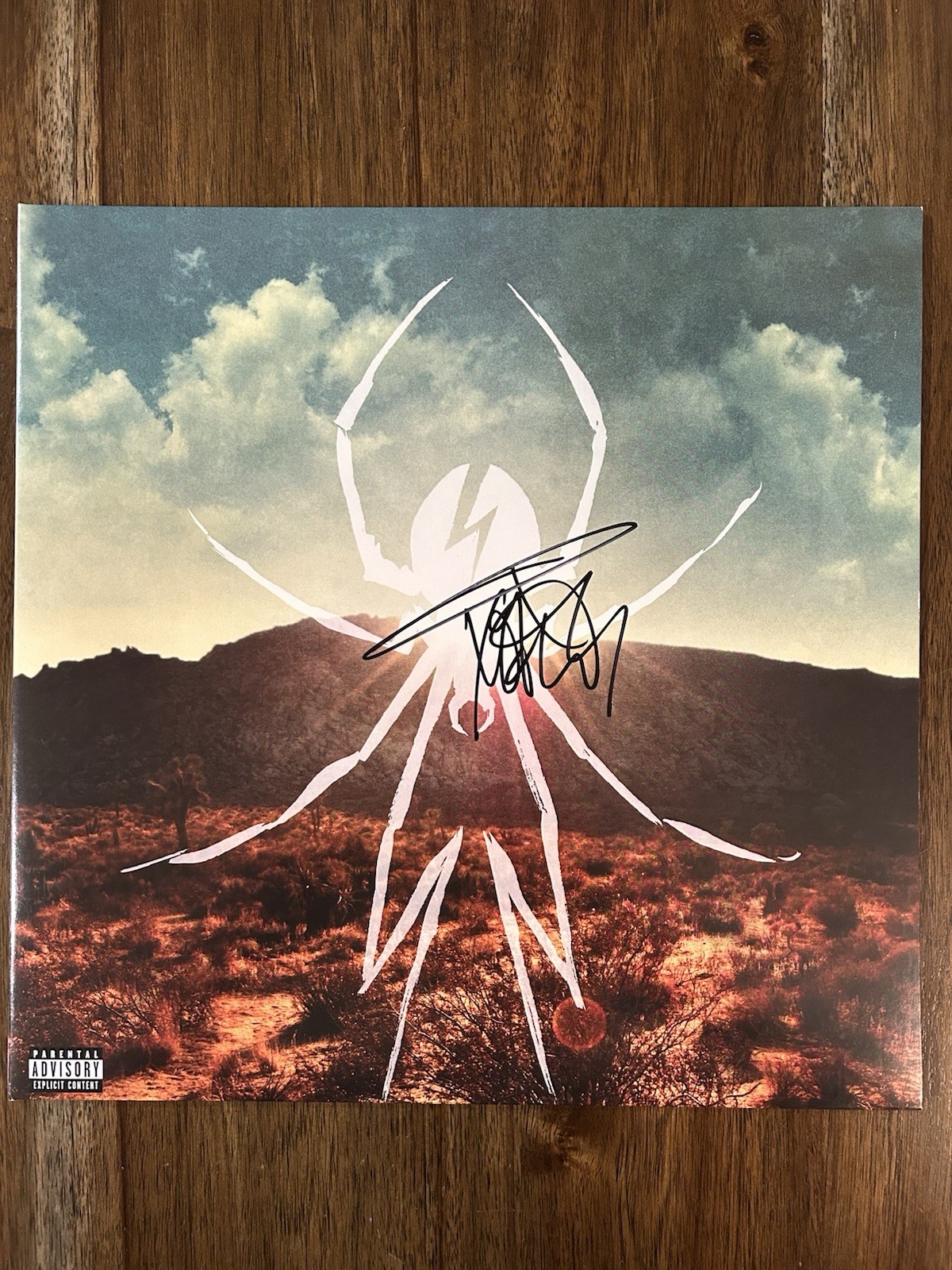Frank Iero Signed ‘My Chemical Romance’ Vinyl Album ‘Danger Days’ Beckett