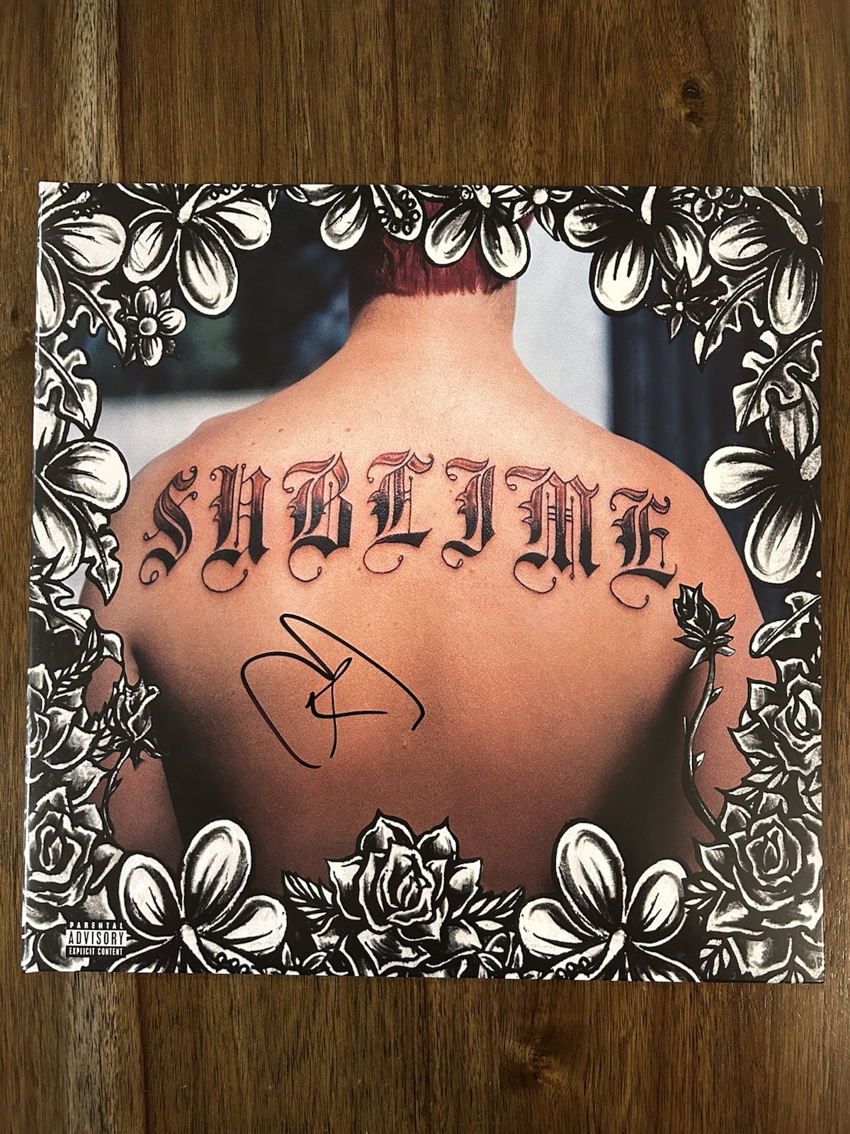 Eric Wilson ‘Sublime’ Bassist Signed Vinyl Album ‘Self Titled’ Beckett